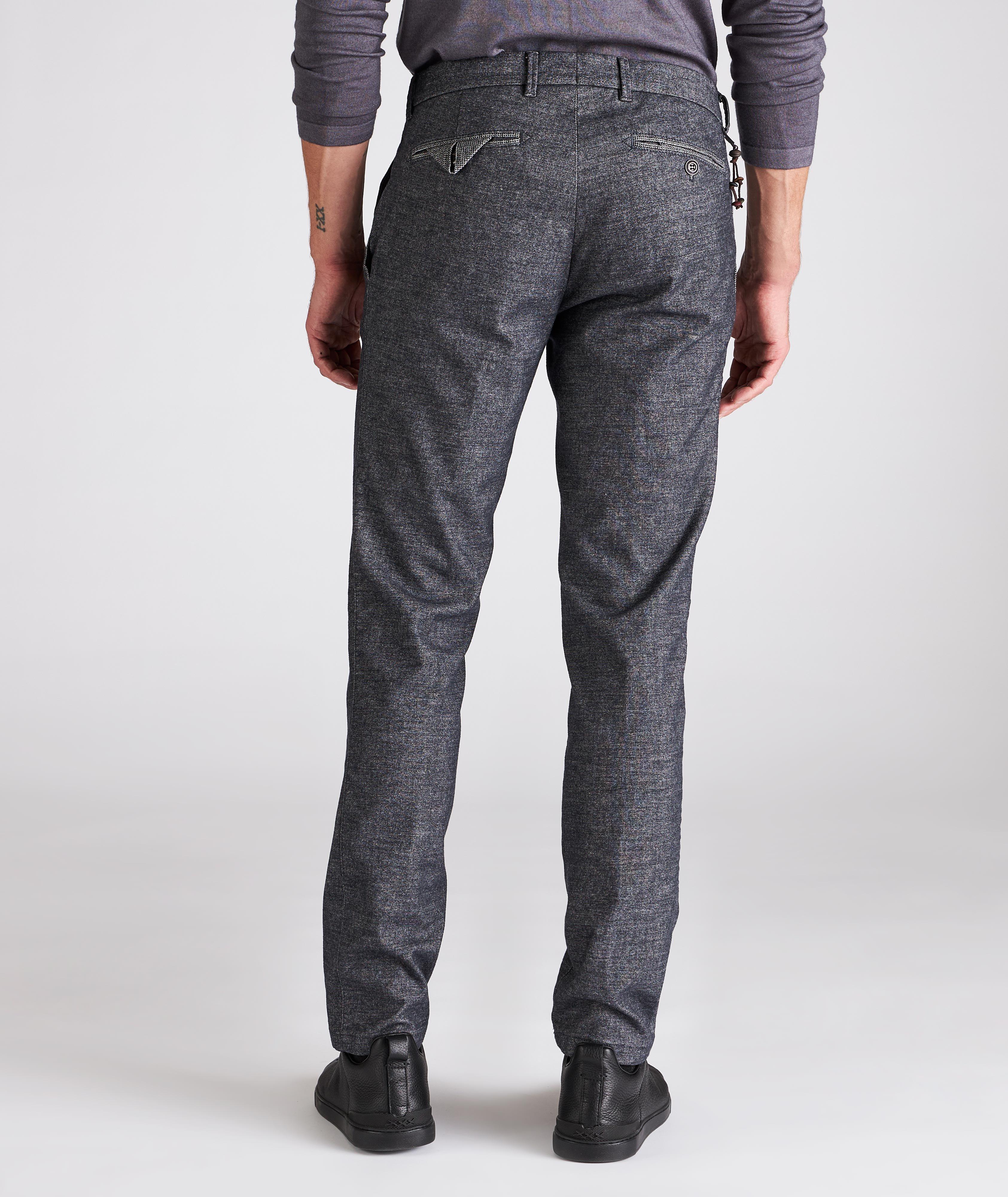 Fay Cotton-Blend Melange Pant image 1