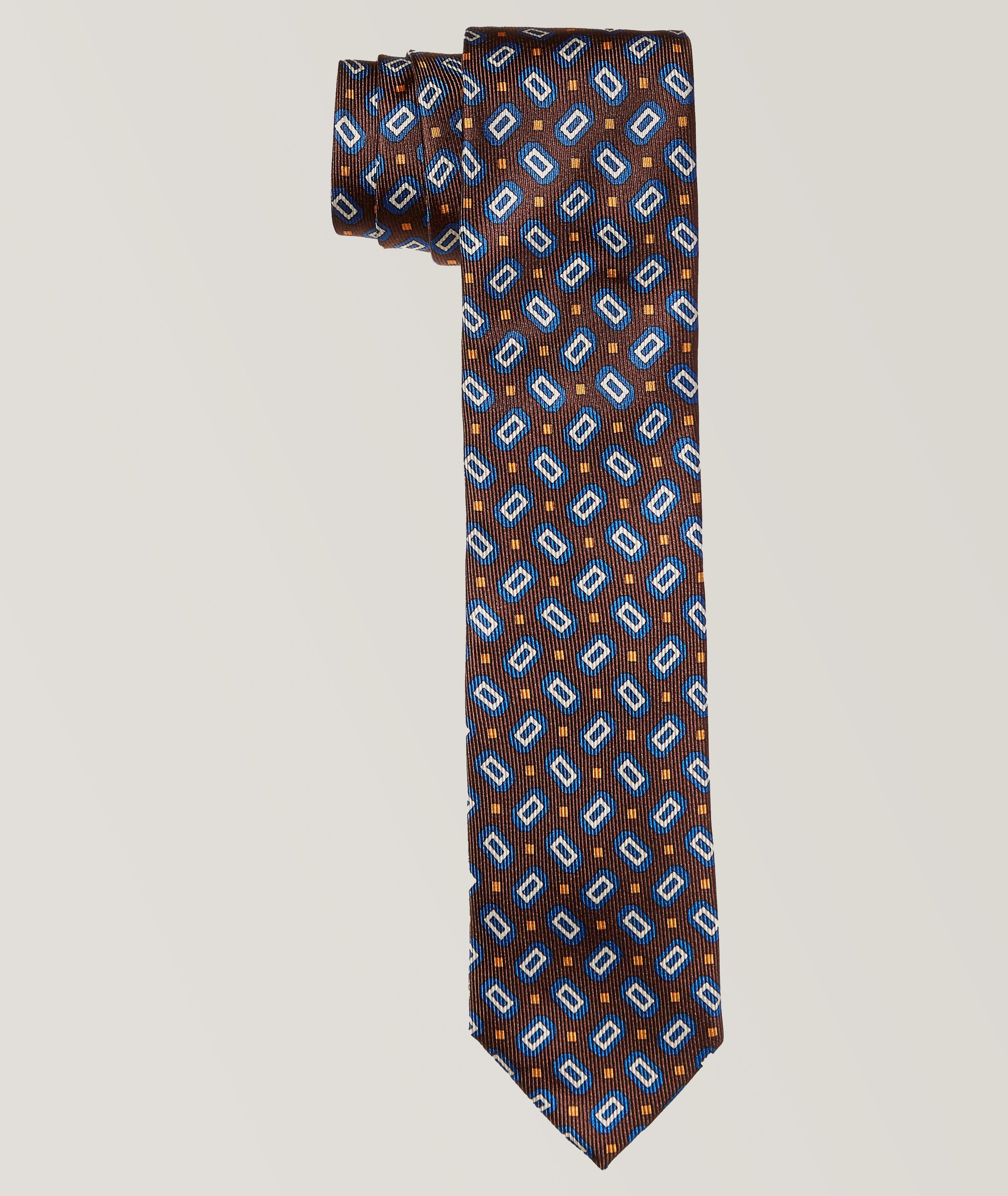 Harold Silk Geometric Neat Tie | Ties, Pocket Squares & Formal | Final Cut