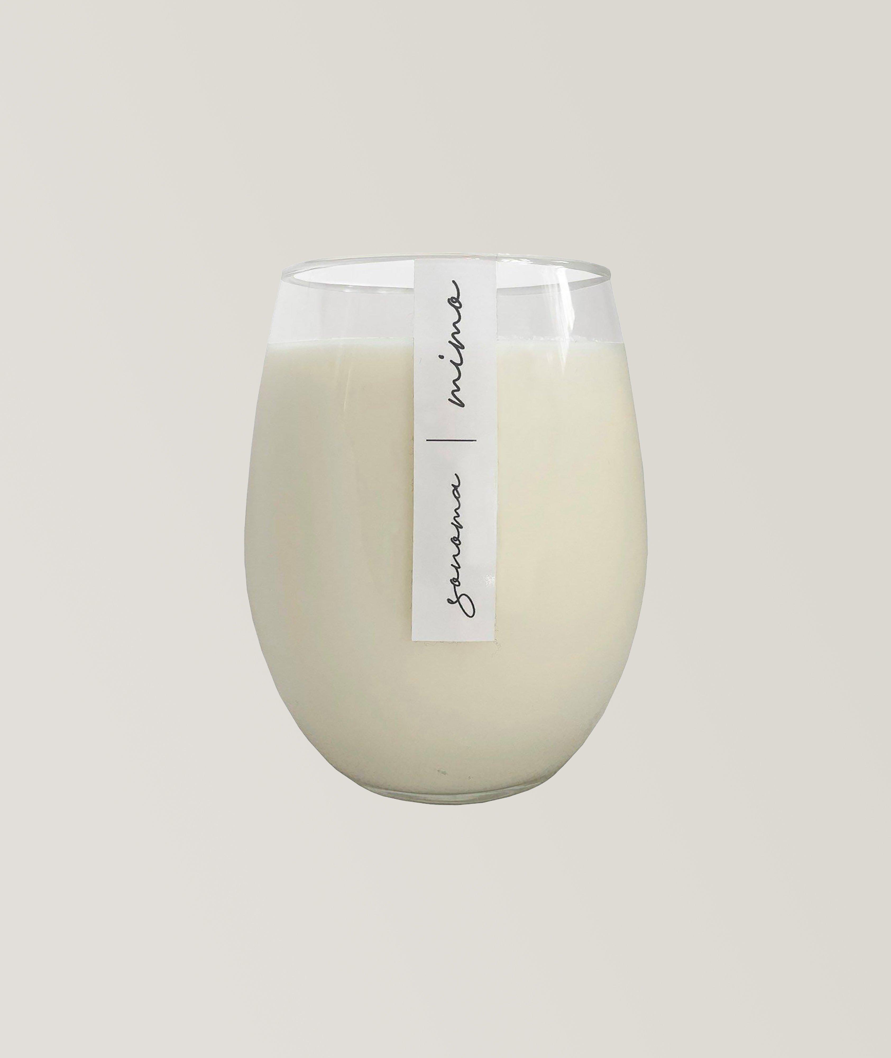 Sonoma Wine Glass Scented Candle