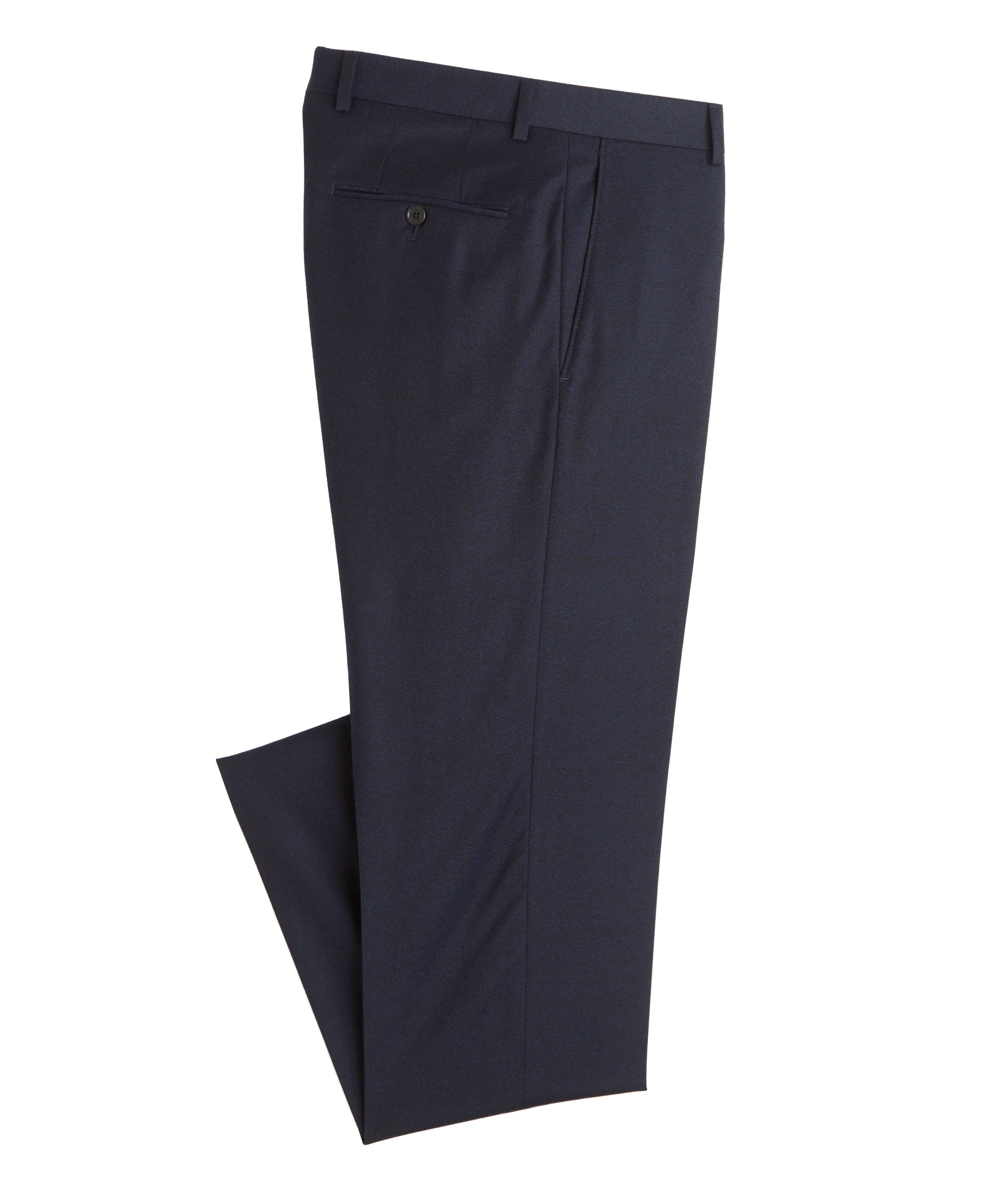 Samuelsohn Slim Fit Flannel Wool Dress Pants | Dress Pants | Final Cut