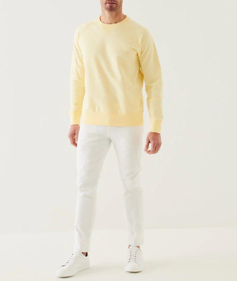 Pima Cotton Stretch Crew Neck Sweater image 5