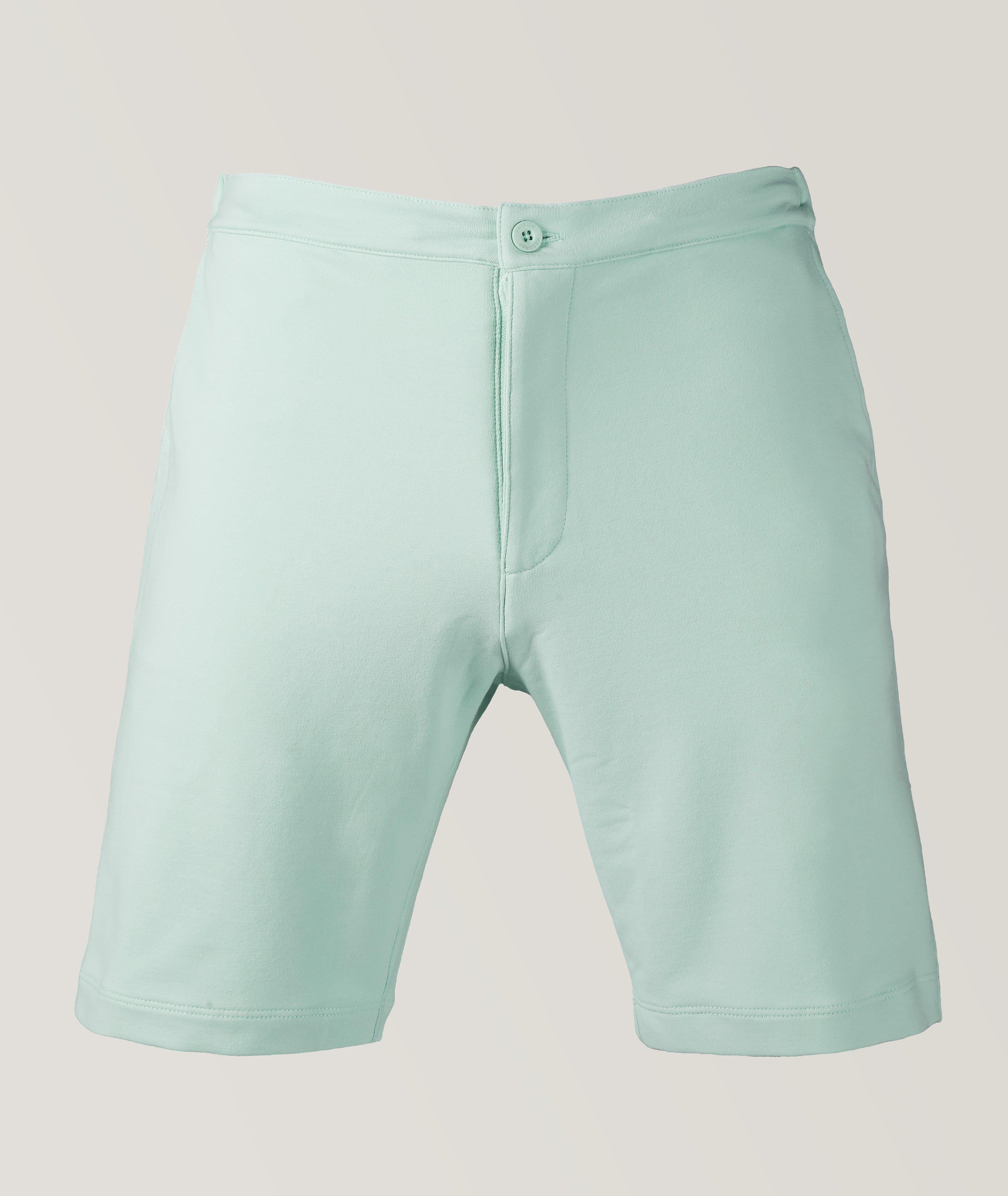 Pima Cotton Stretch French Terry Shorts image 0