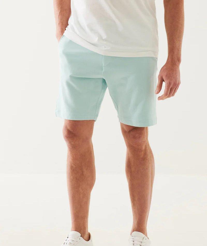 Pima Cotton Stretch French Terry Shorts image 1