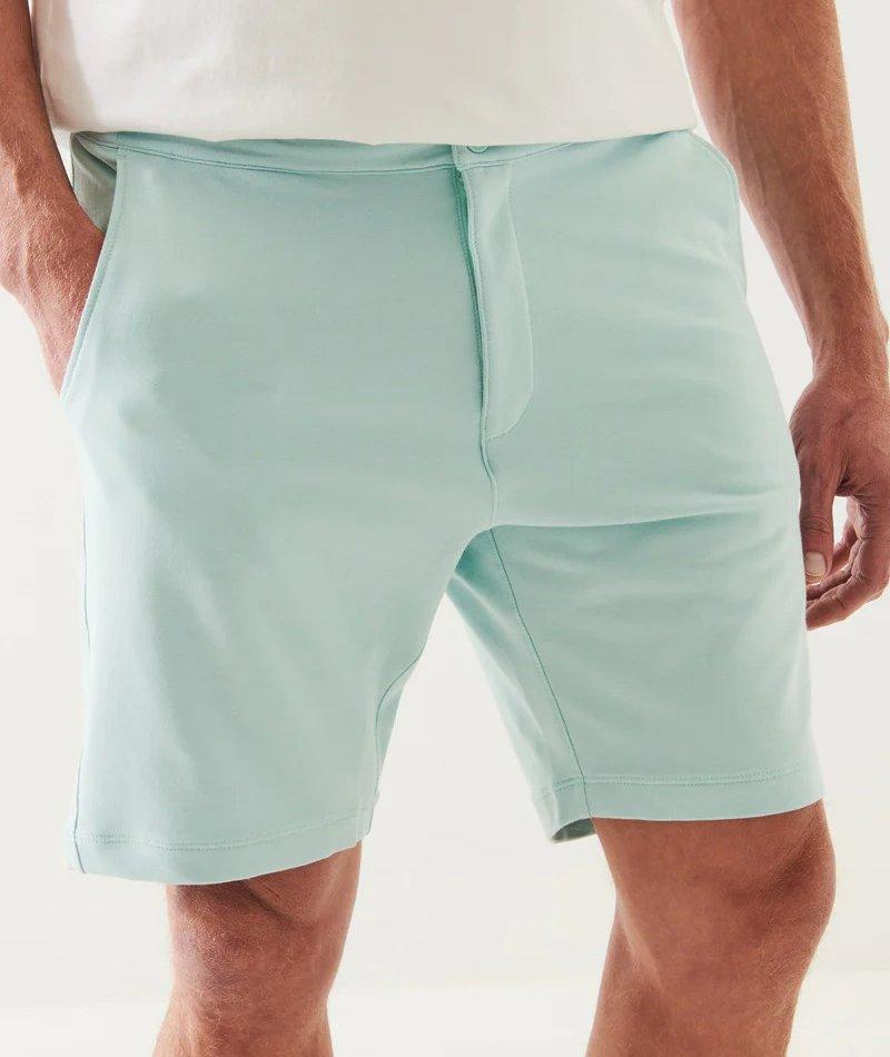 Pima Cotton Stretch French Terry Shorts image 2