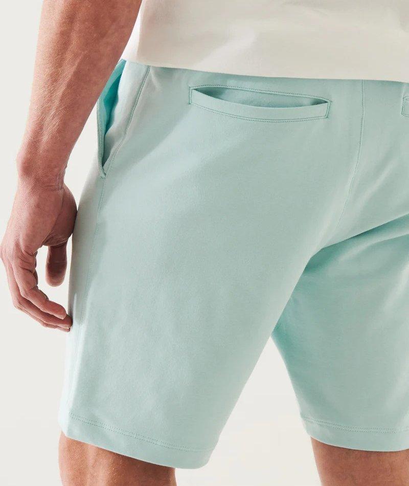 Pima Cotton Stretch French Terry Shorts image 3