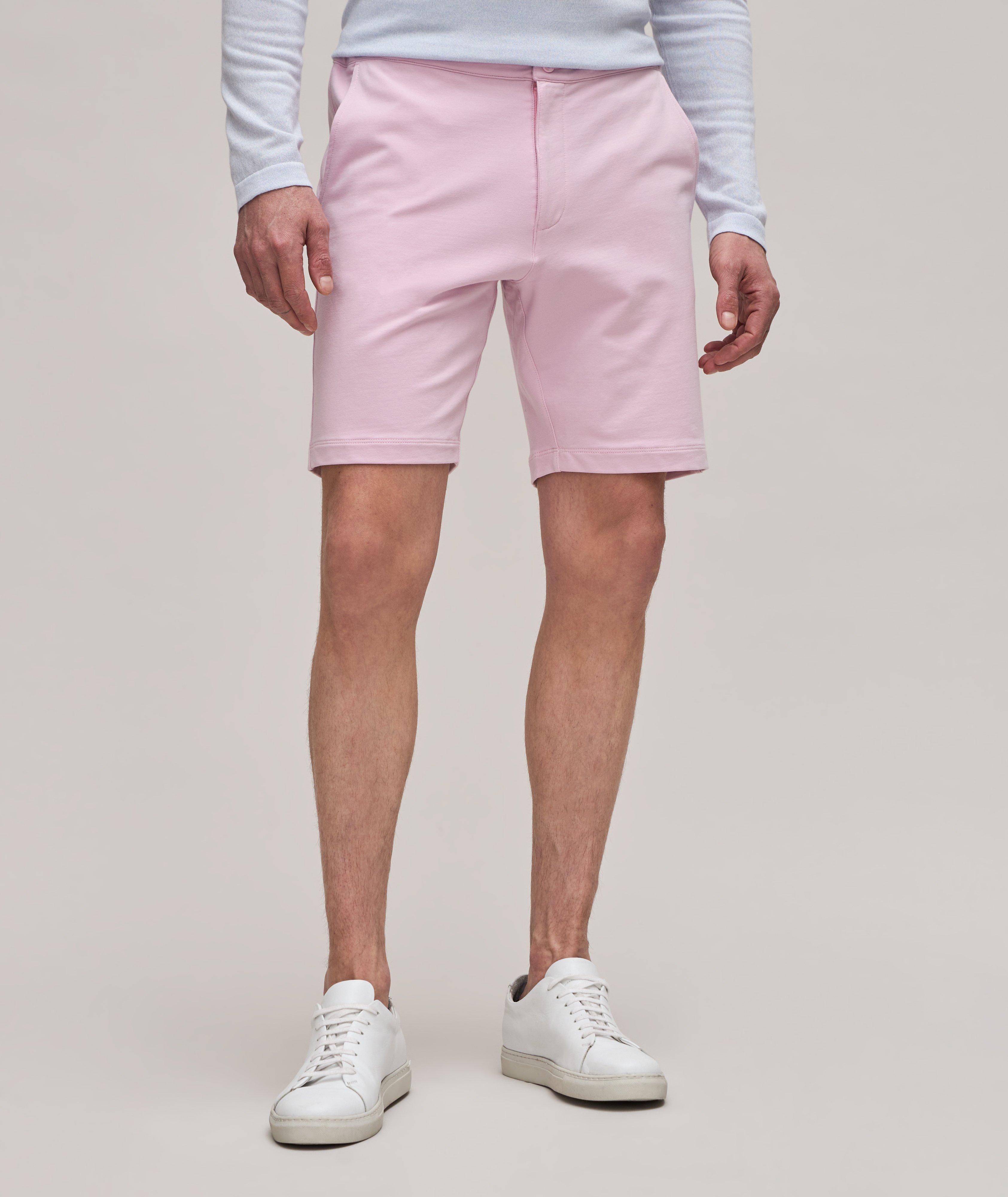 Pima Cotton Stretch French Terry Shorts image 1