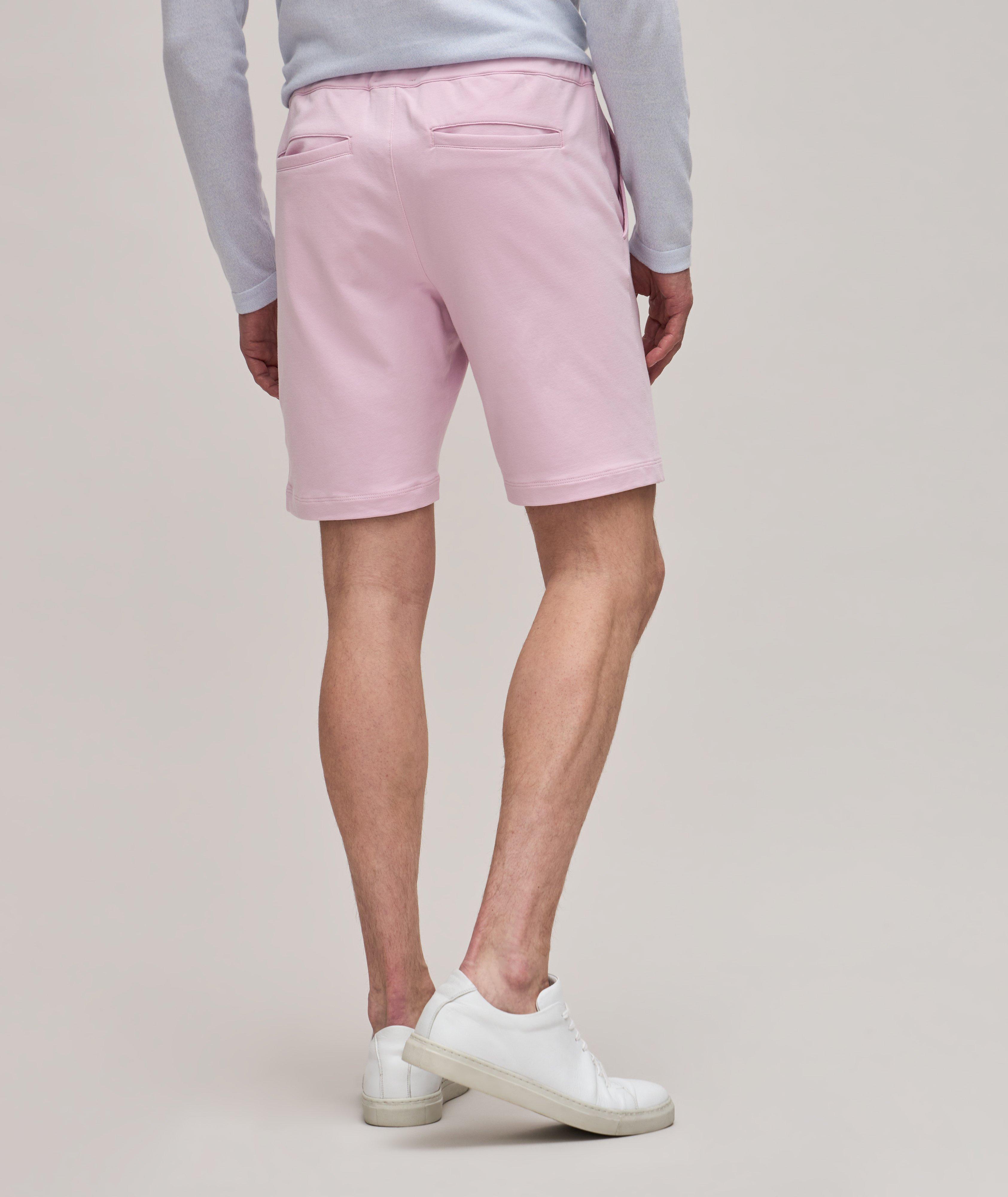 Pima Cotton Stretch French Terry Shorts image 2