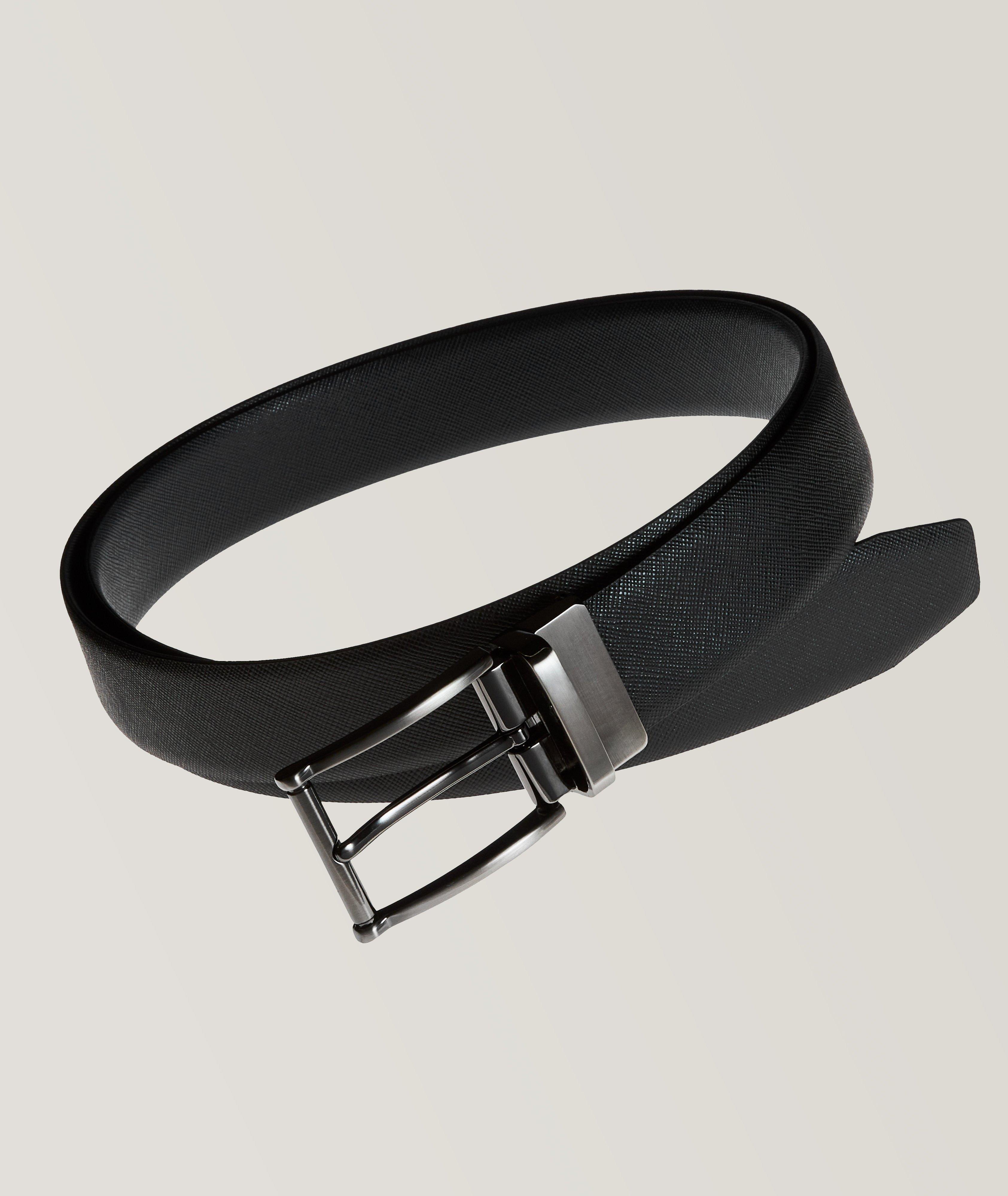 Reversible Calf Leather Dress Belt