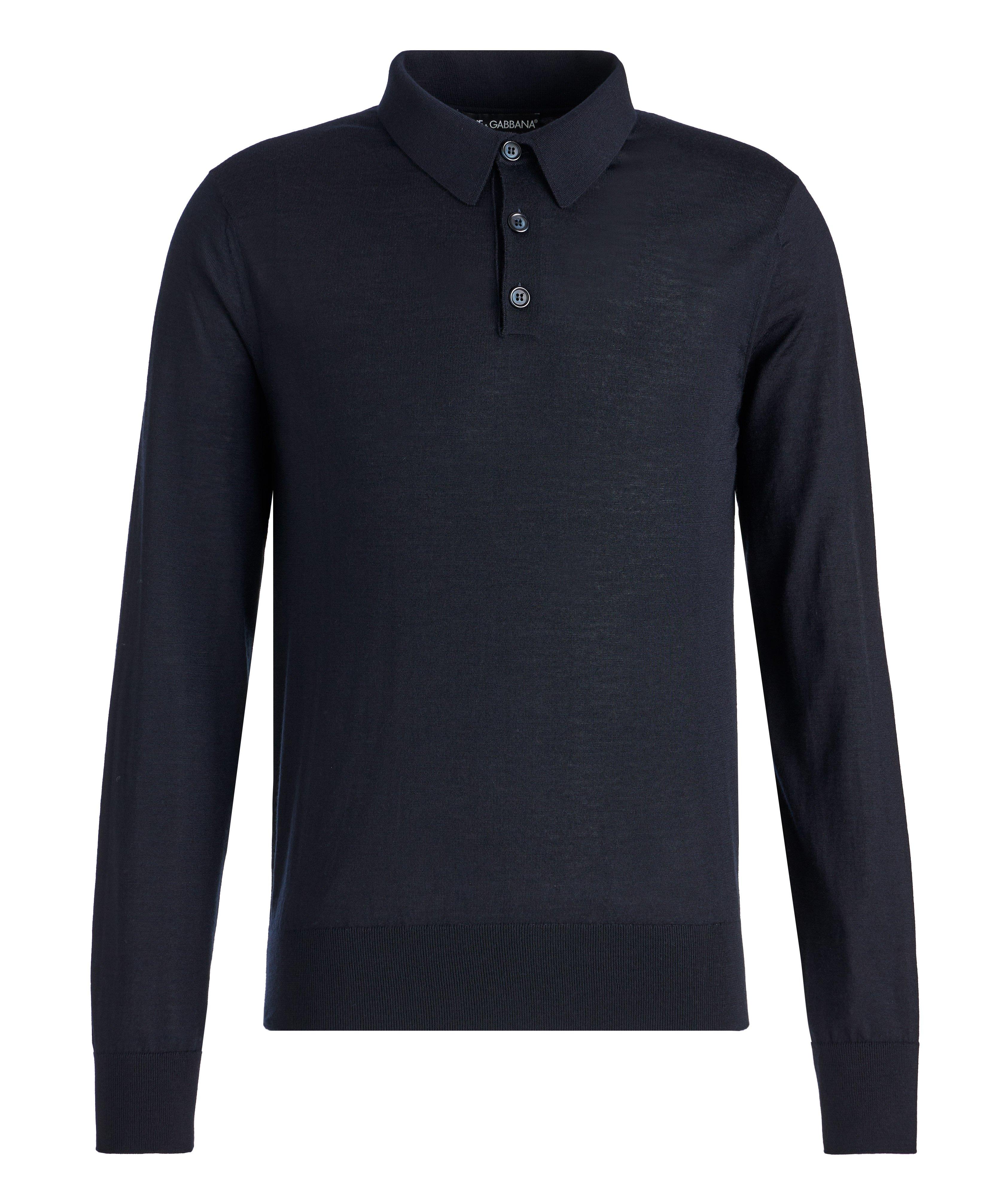 Dolce & Gabbana Long-Sleeve Cashmere Polo | Sweaters & Knits | Final Cut
