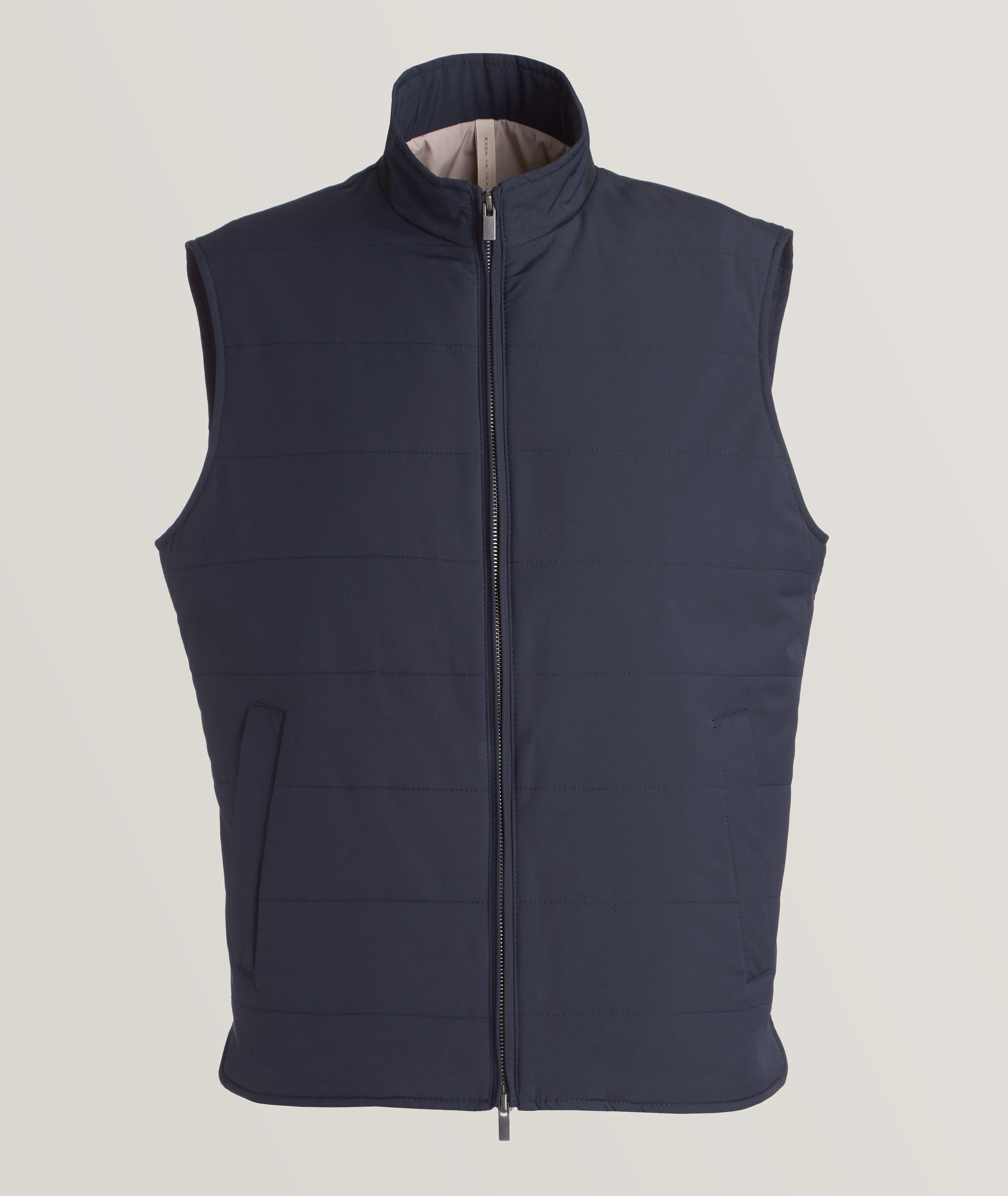 Moorer Senio padded gilet - Blue