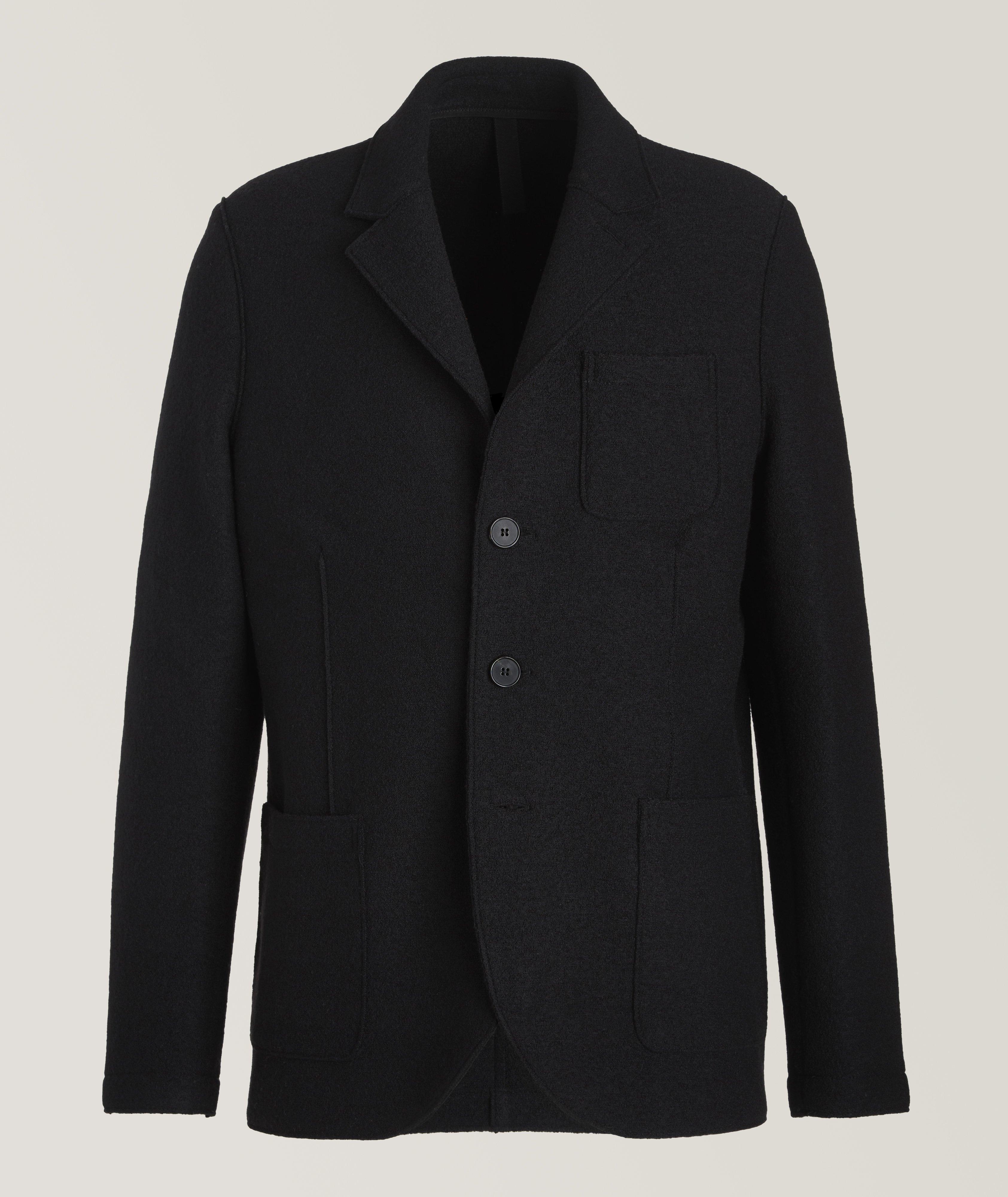 Boiled Wool Unstructured Sport Jacket image 0