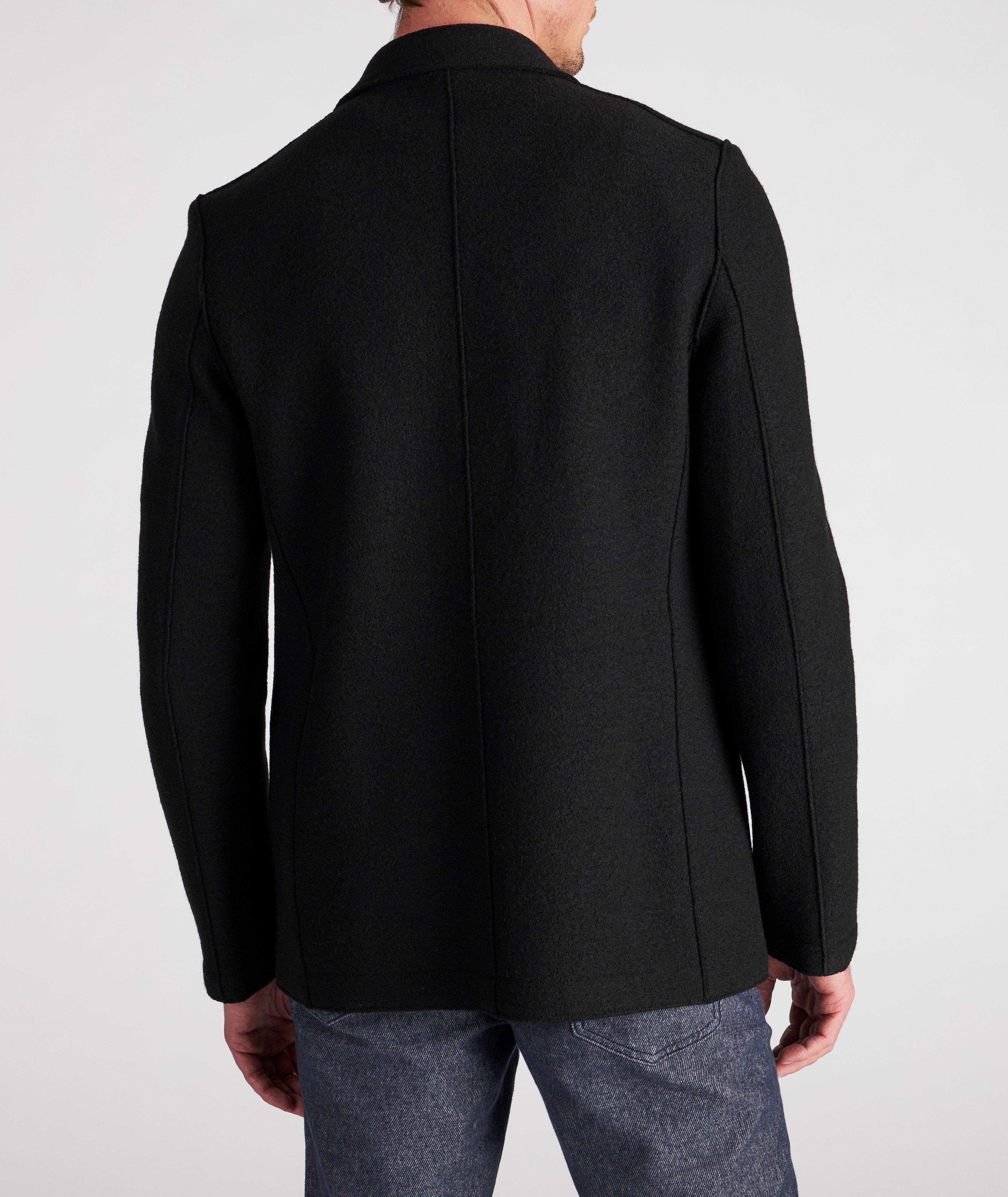 Boiled Wool Unstructured Sport Jacket image 2
