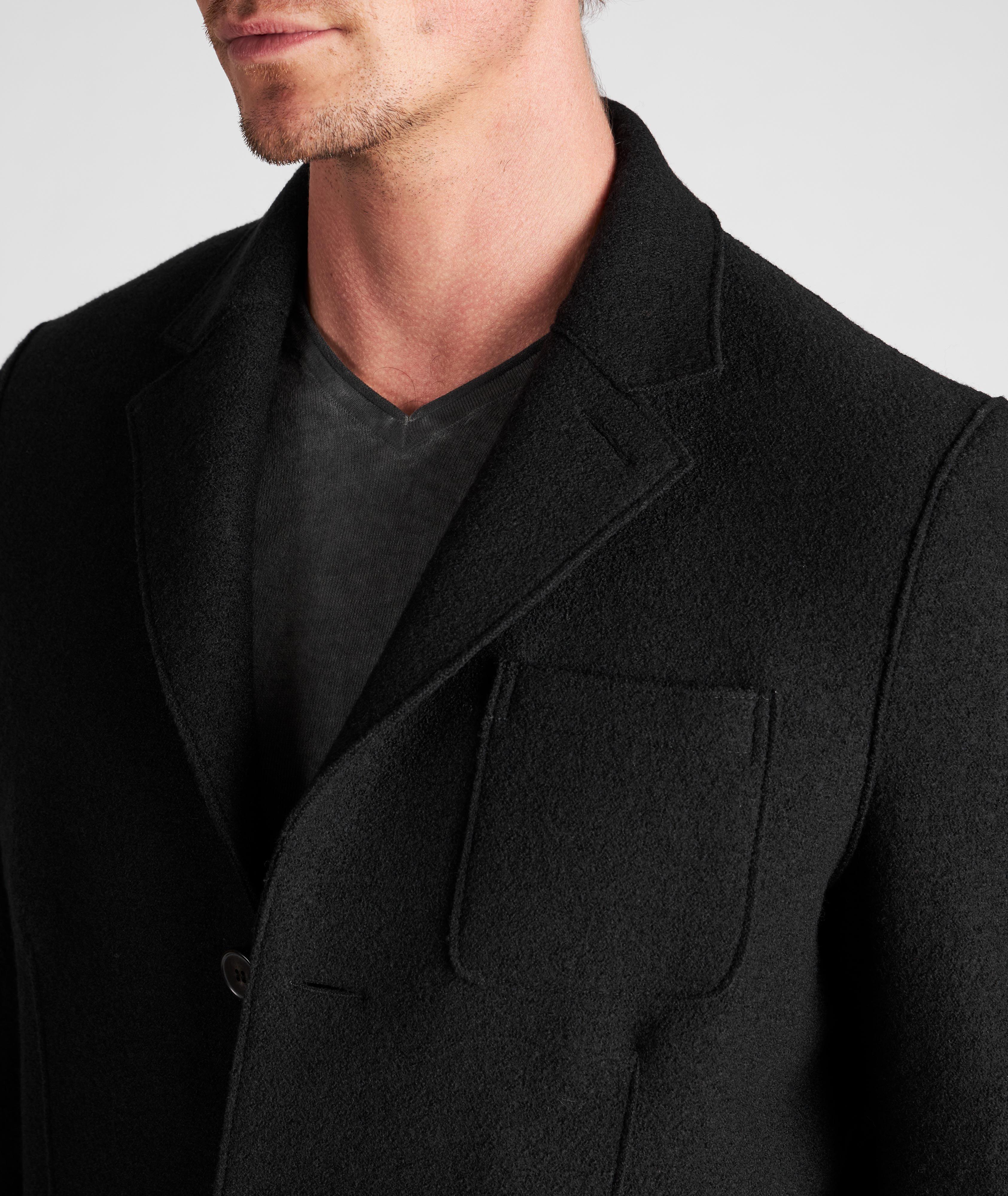 Boiled Wool Unstructured Sport Jacket image 3