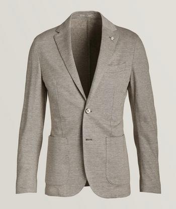 Slim-Fit Virgin Wool-Blend Sport Jacket