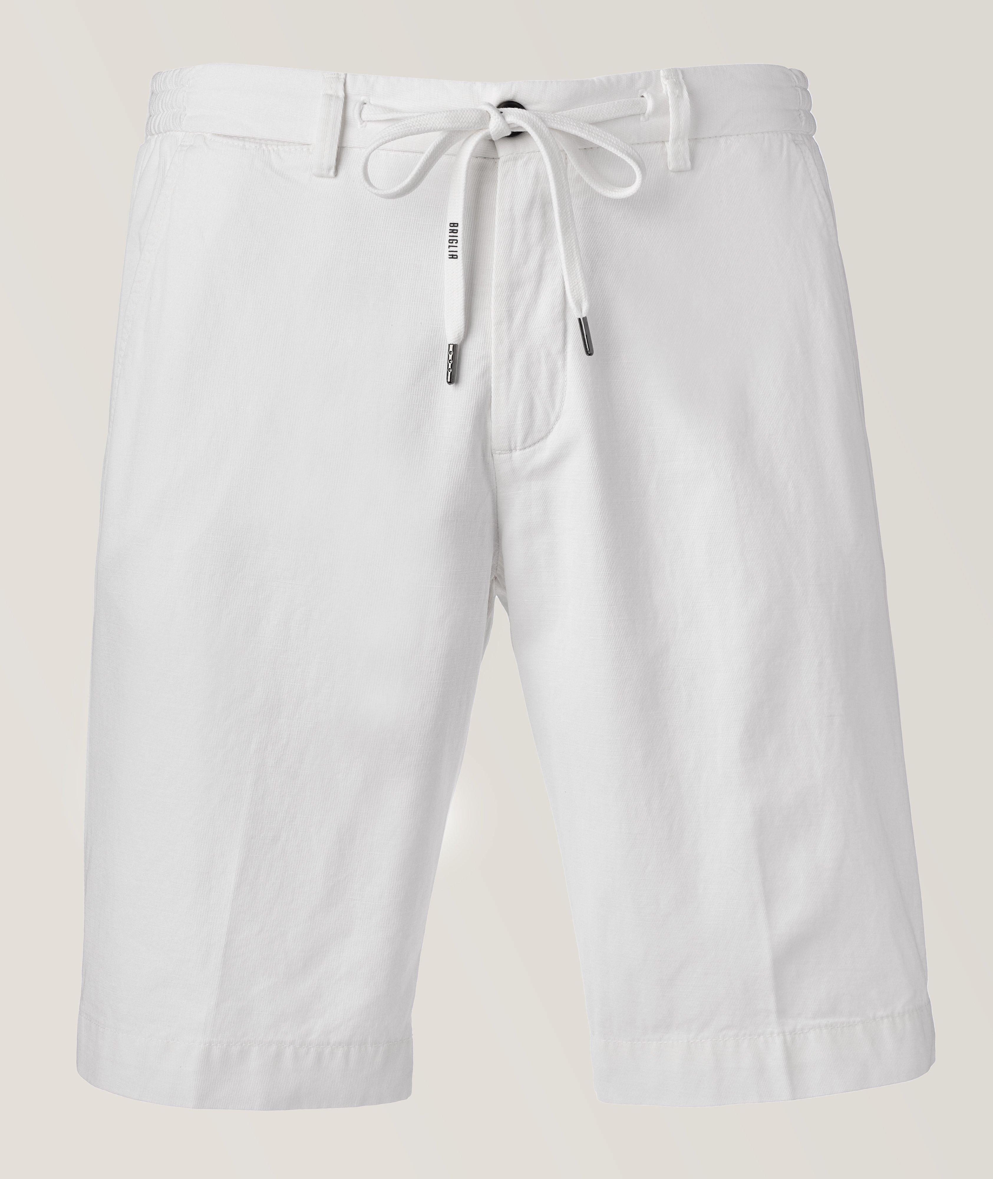 Malibu Cotton-Blend Drawstring Shorts