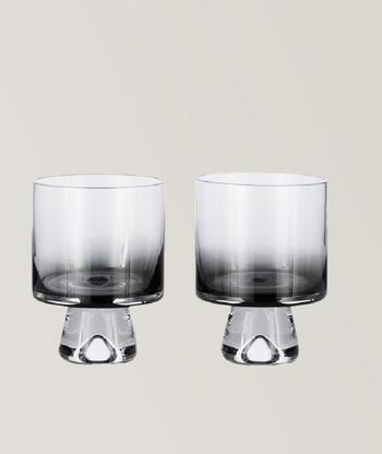 Ready for shipping - Plum Martini Tom Dixon Set of 2 Glasses - Milia Shop
