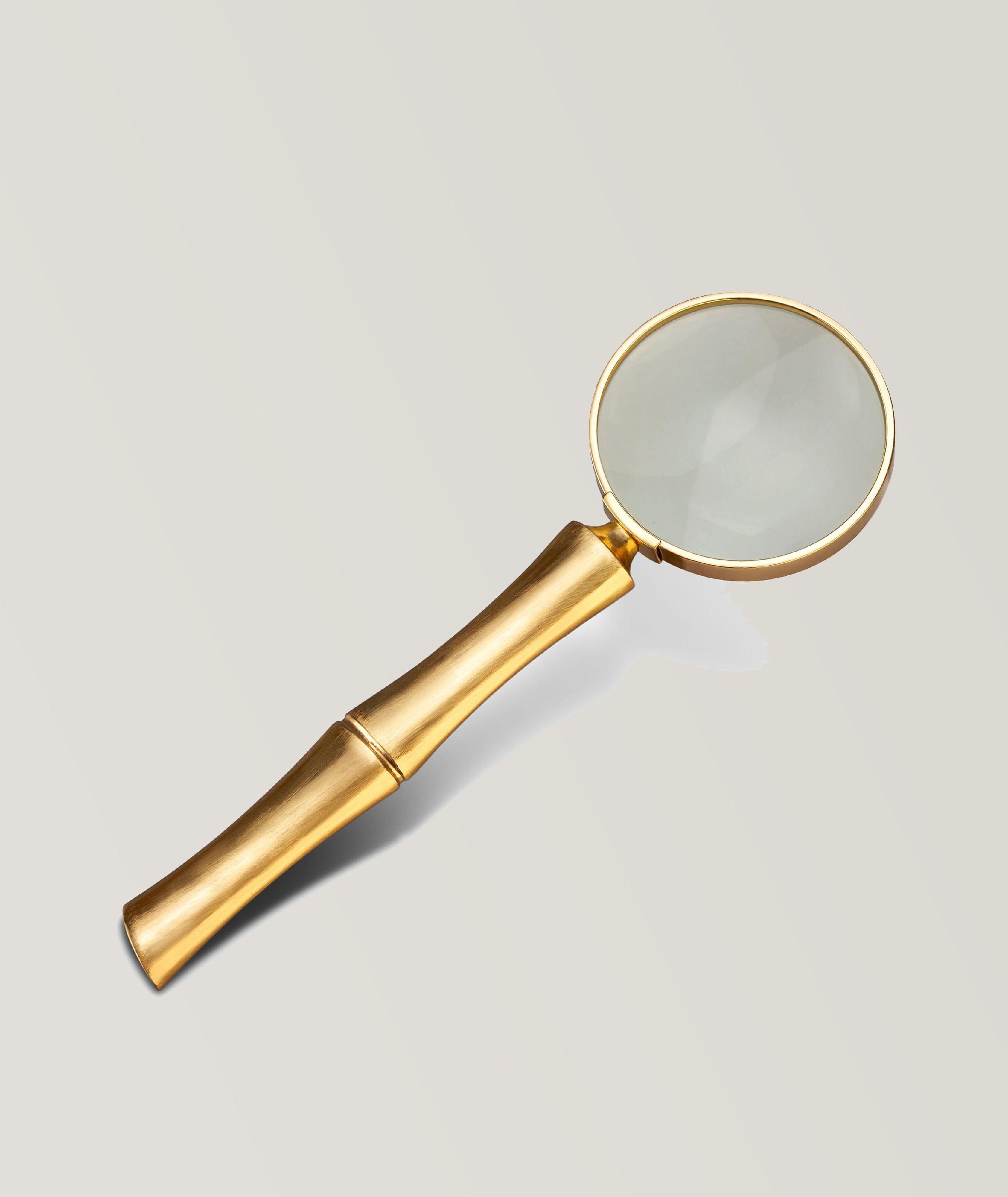Gold Bamboo Magnifying Glass