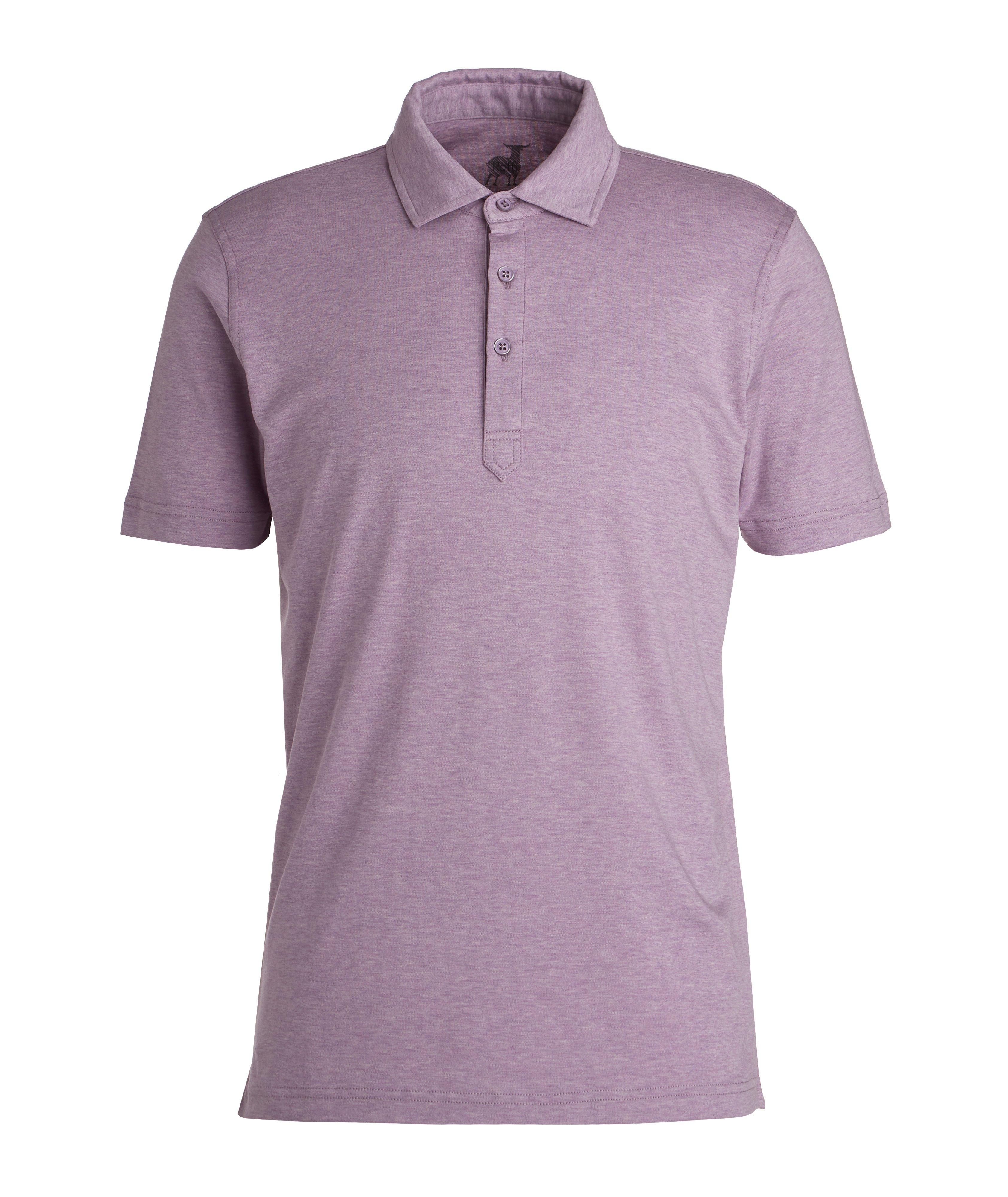 Polo Sherwood en coton Aqua image 0