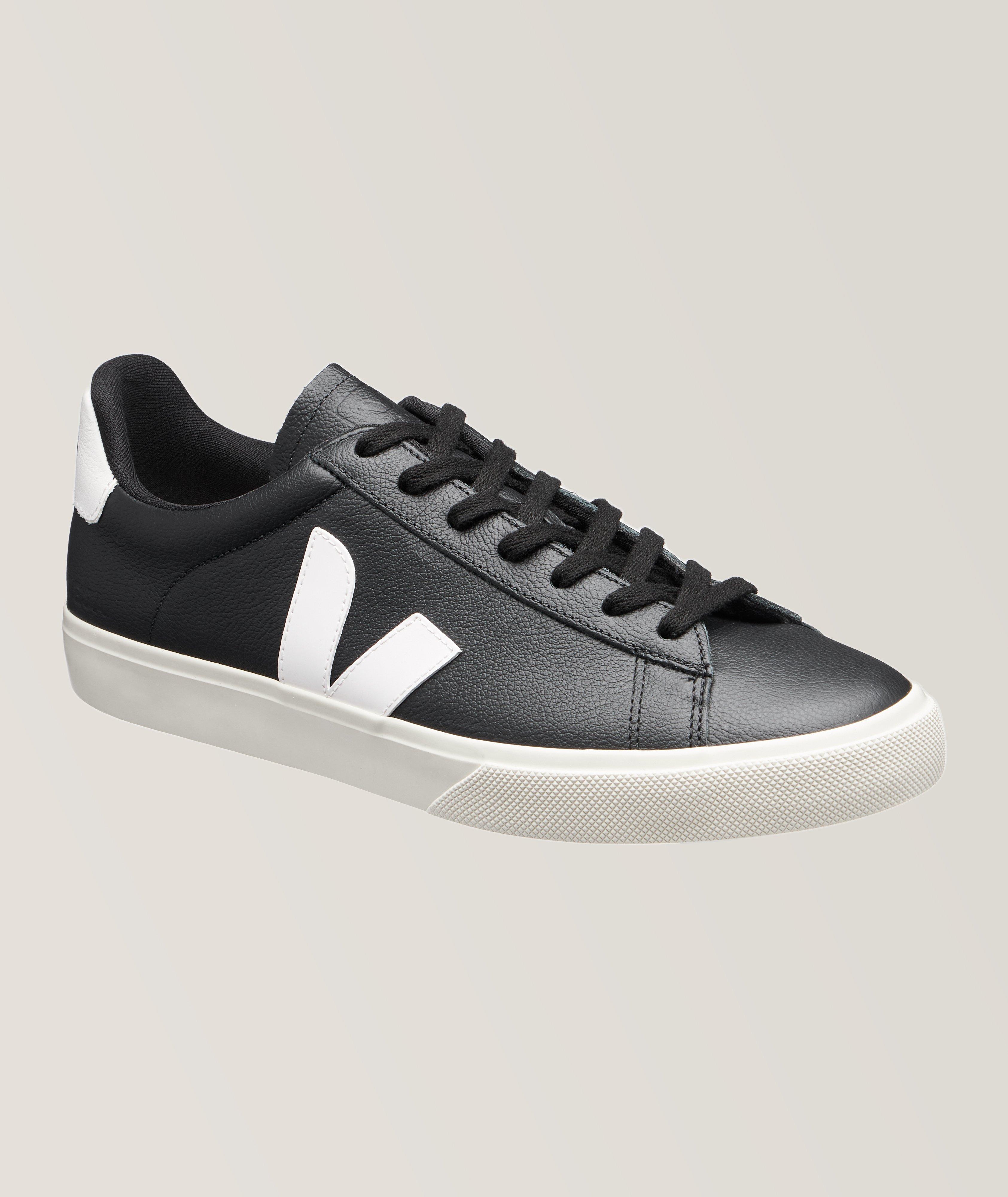 VEJA Chaussure Sport Campo En Cuir En Noir , Taille Homme 42