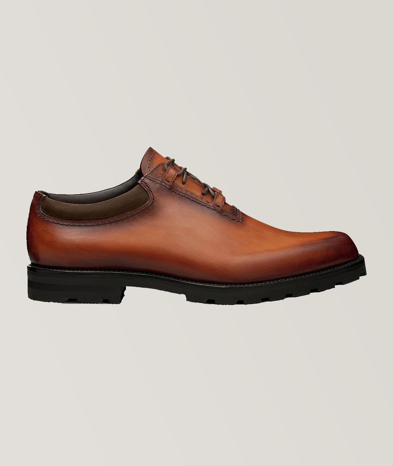 Berluti Chaussure Lacée Ultima Néo En Cuir En Brun , Taille Homme 8.5