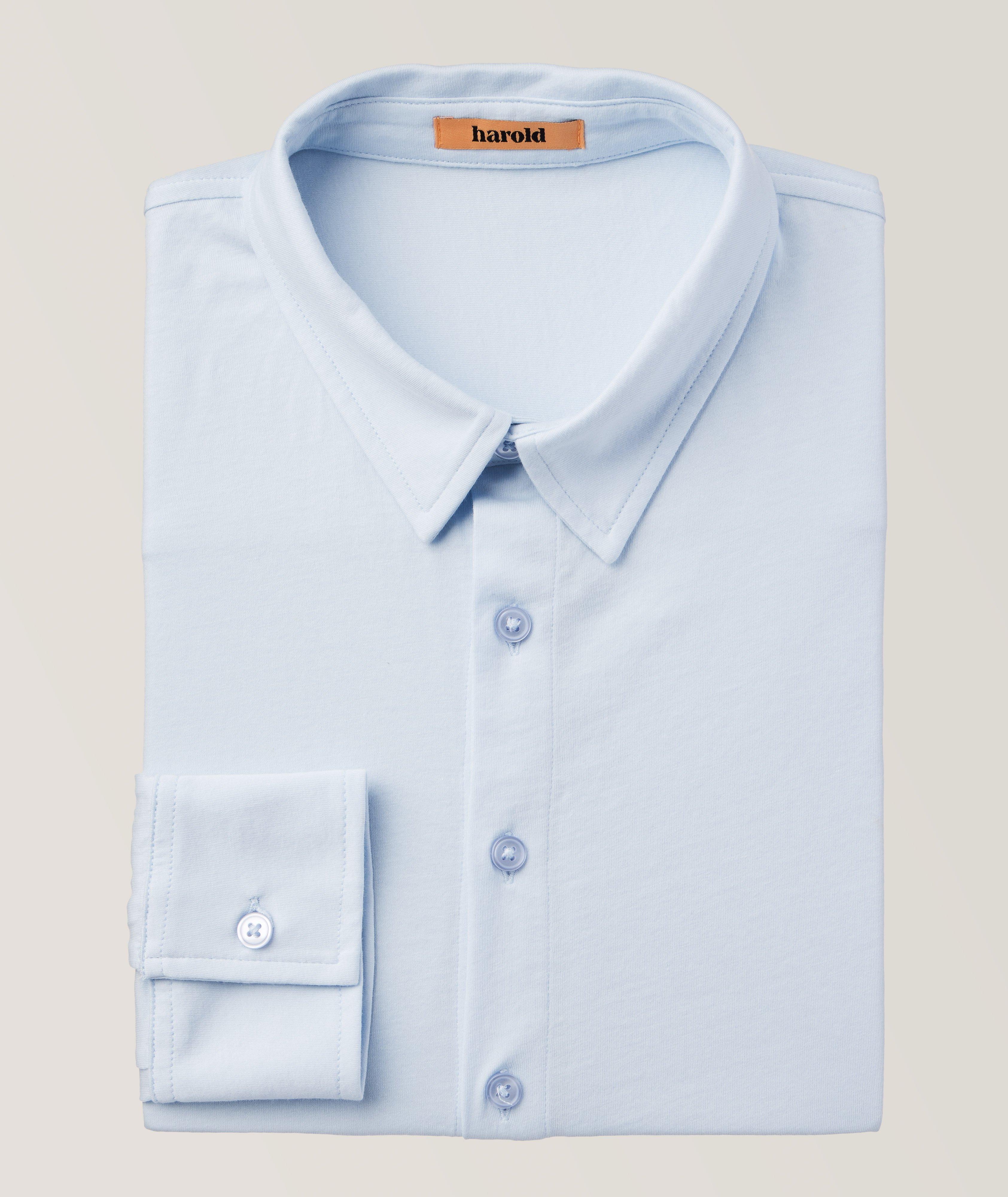 Solid Pima Cotton Sport Shirt  image 0