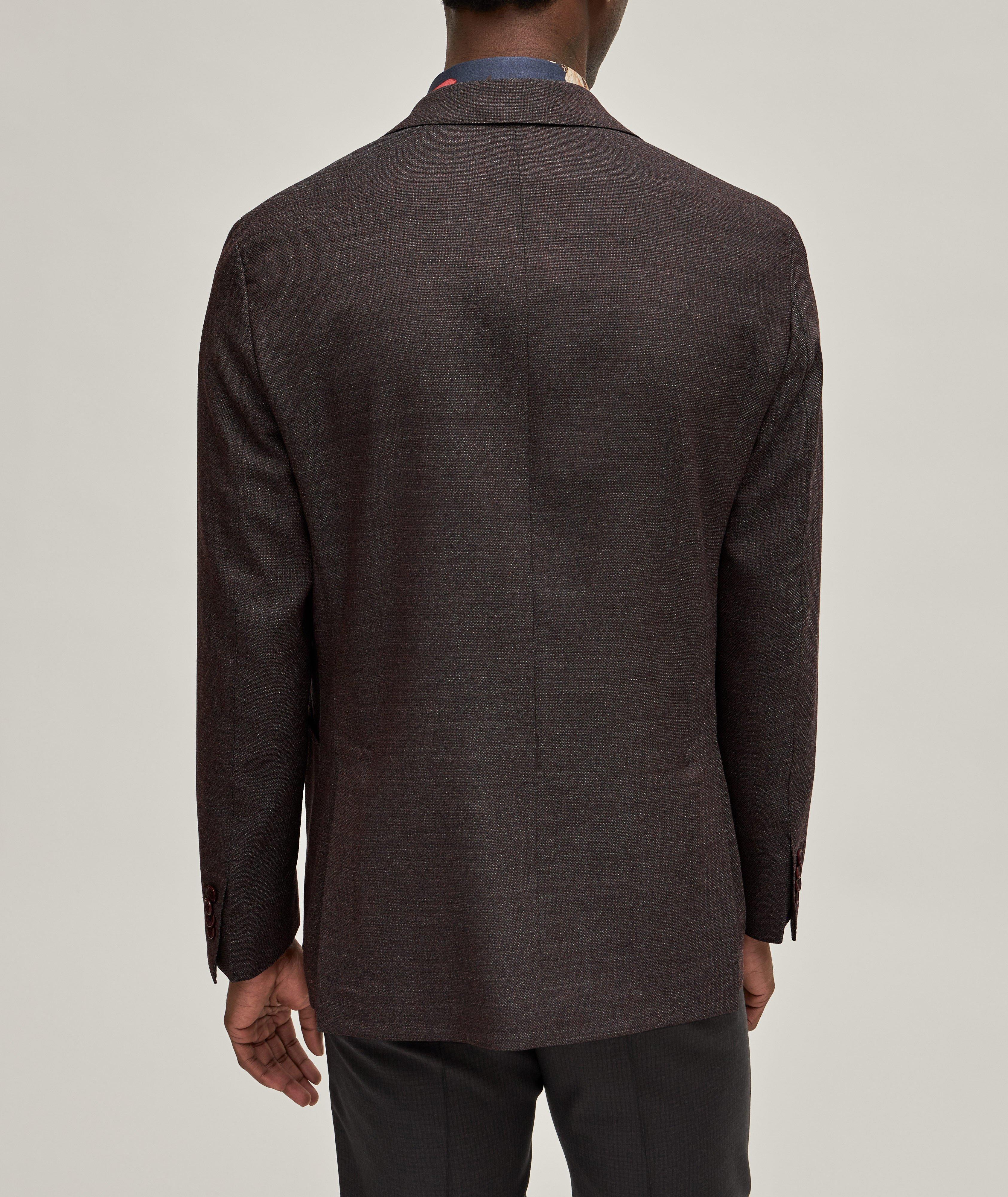 Basketweave Wool Sport Jacket image 2