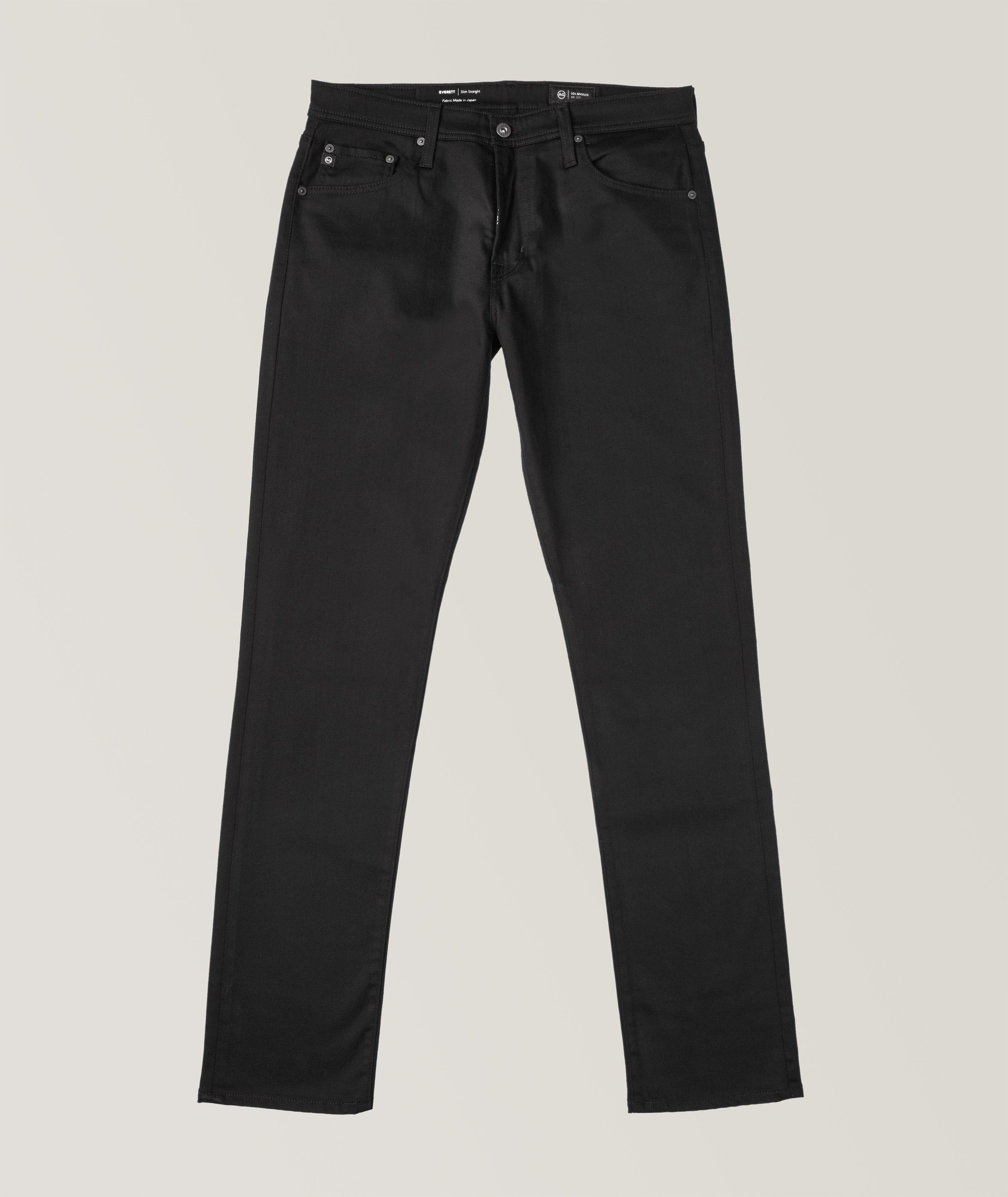 Everett Slim Straight Stretch-Cotton Jeans