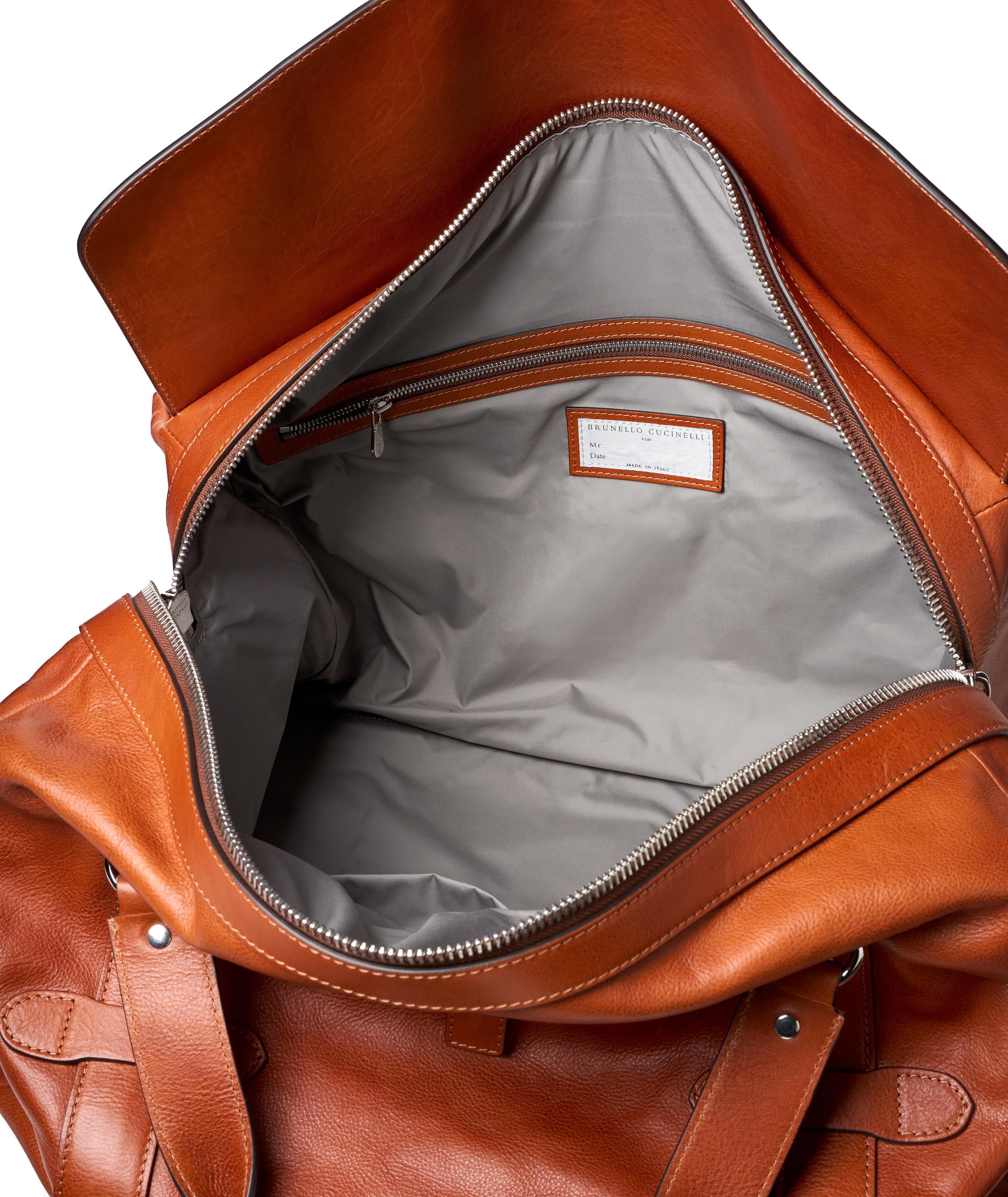 Sac de fin de semaine en cuir image 2