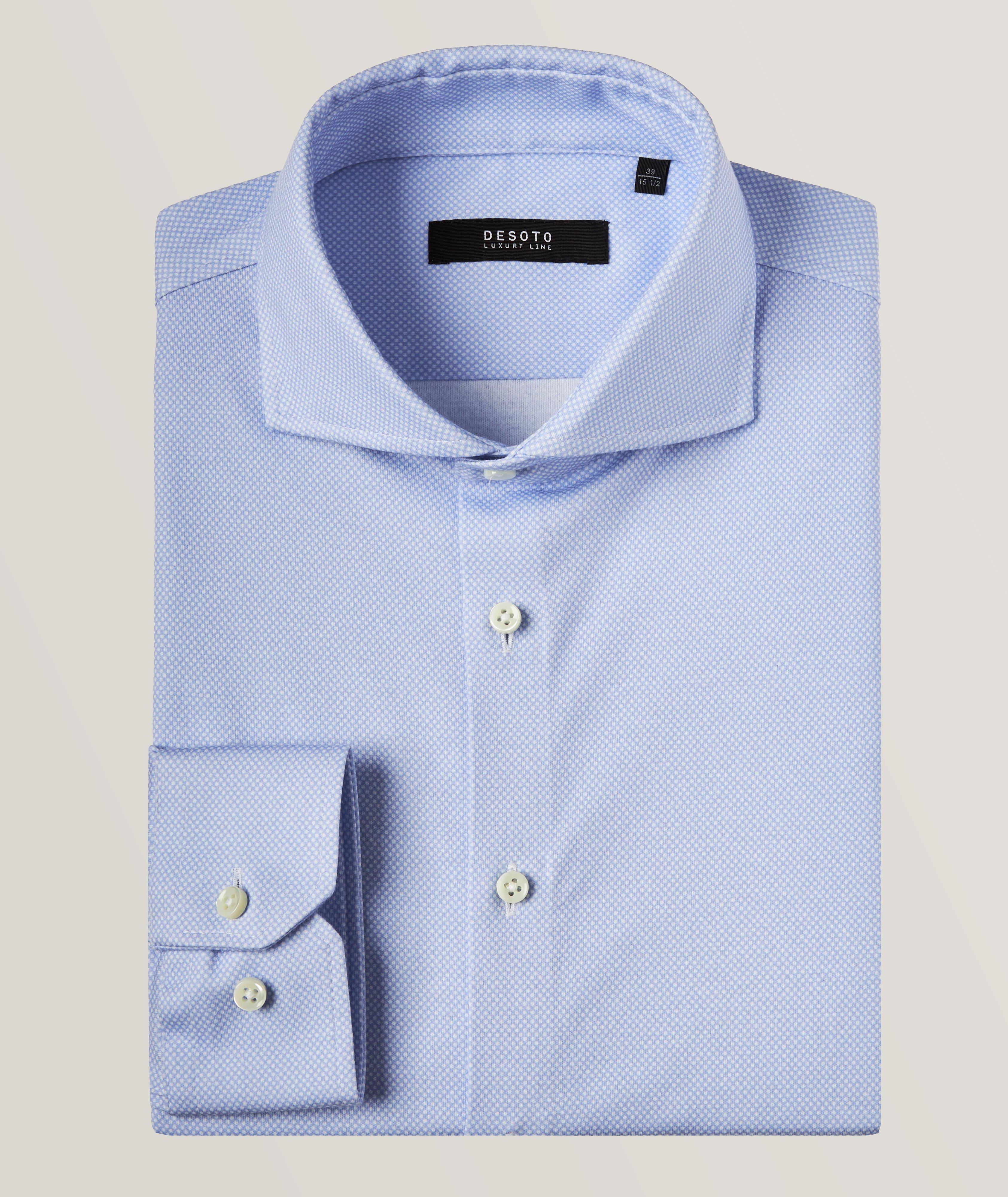 Polka Dot Pattern Cotton Sports Shirt image 0