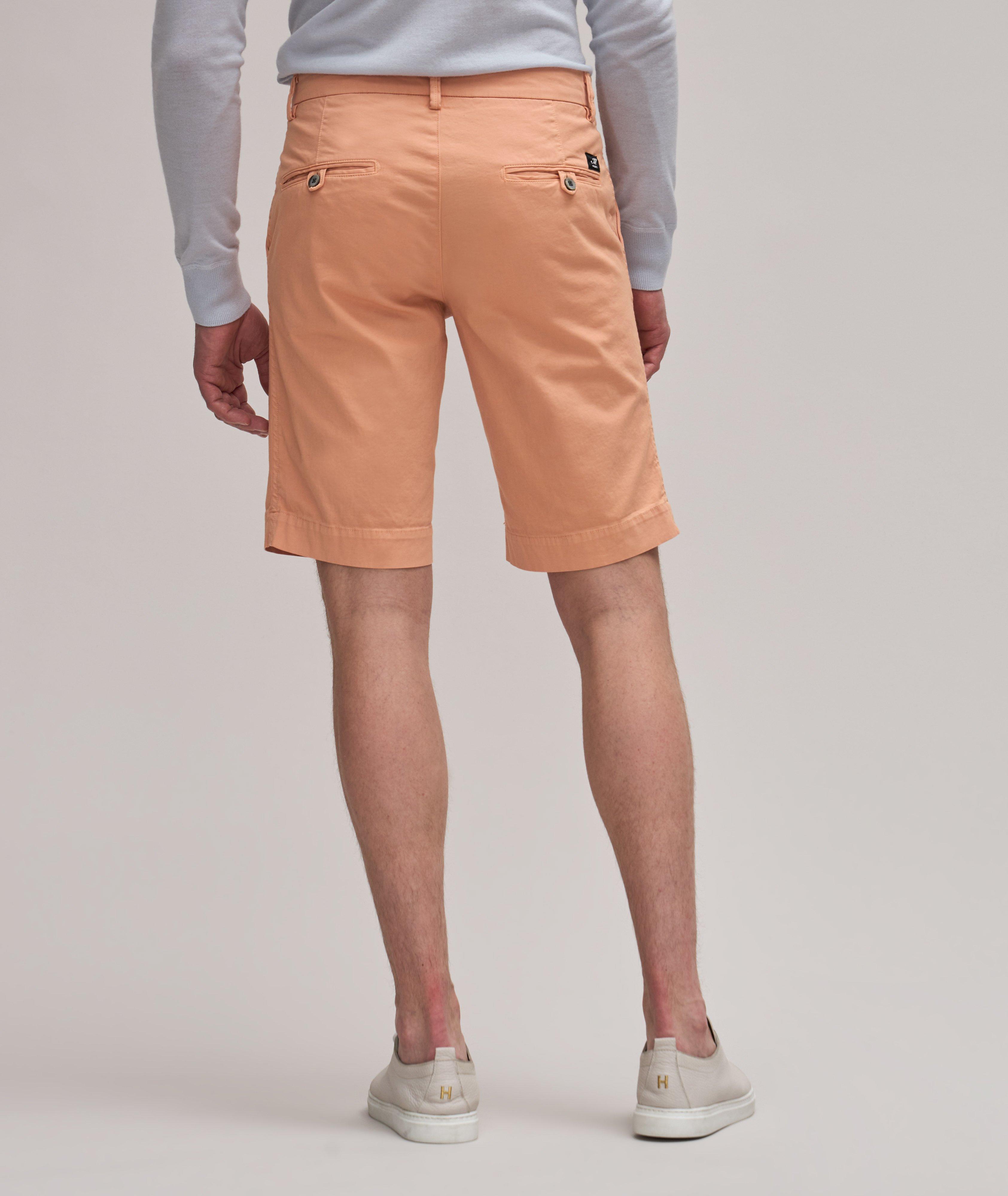 Solid Torino Stretch-Cotton Bermuda Shorts image 2