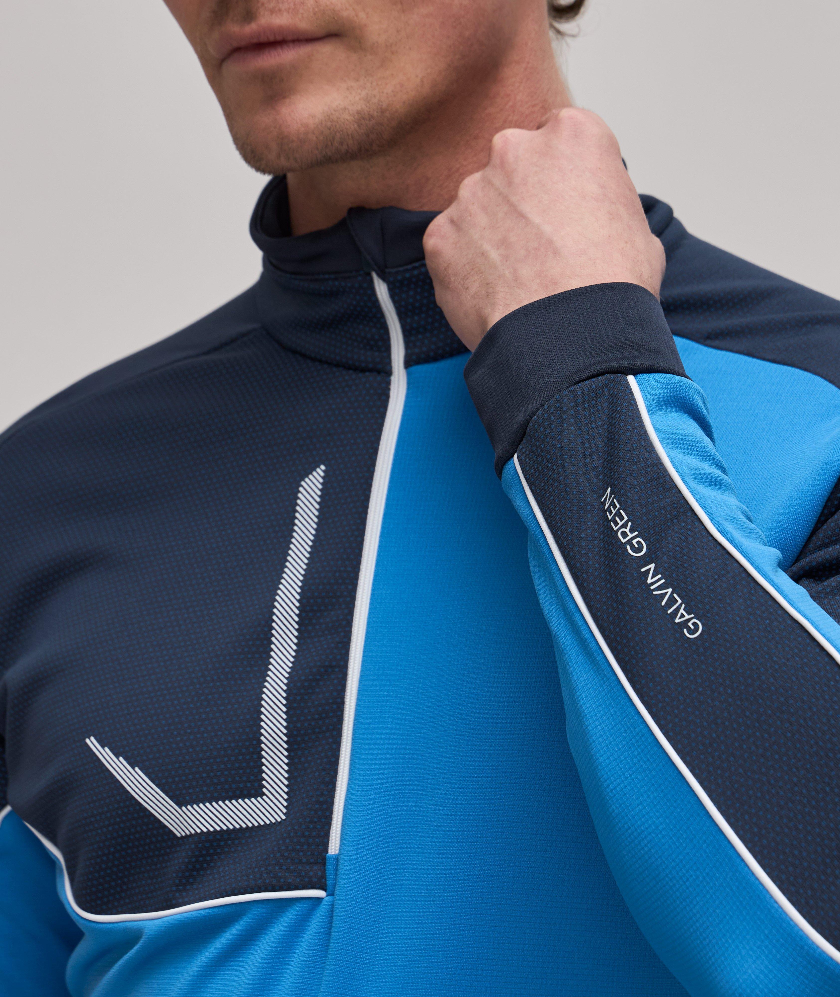 Daxton Insula Quilted Half-Zip Golf Jacket image 3