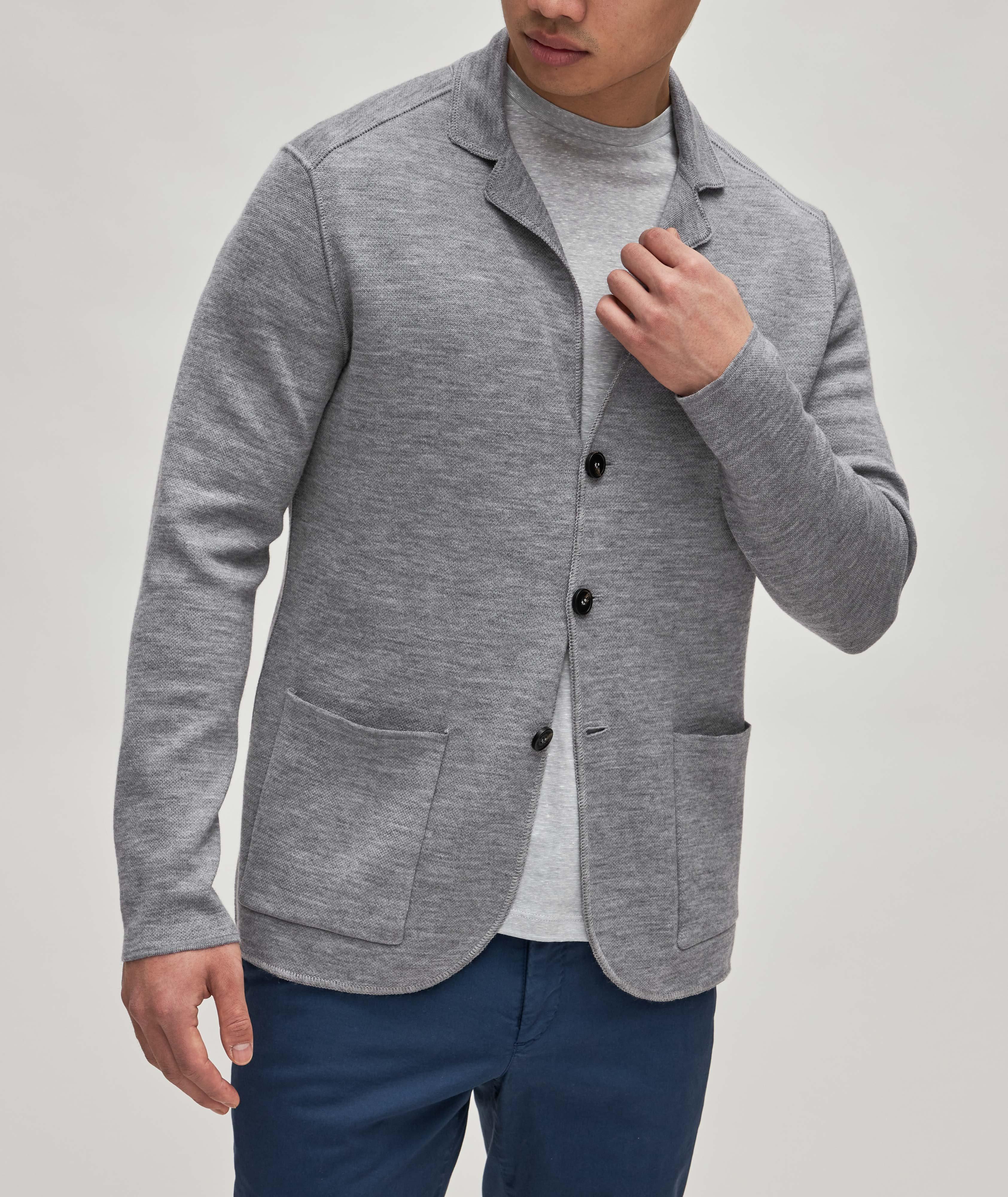 Maurizio Baldassari Merino Wool-Blend Knit Swacket | Sweaters & Knits ...