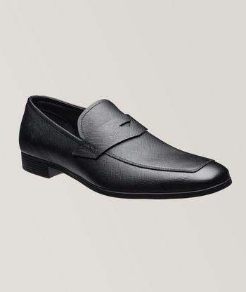 Saffiano leather best sale oxford dress shoe