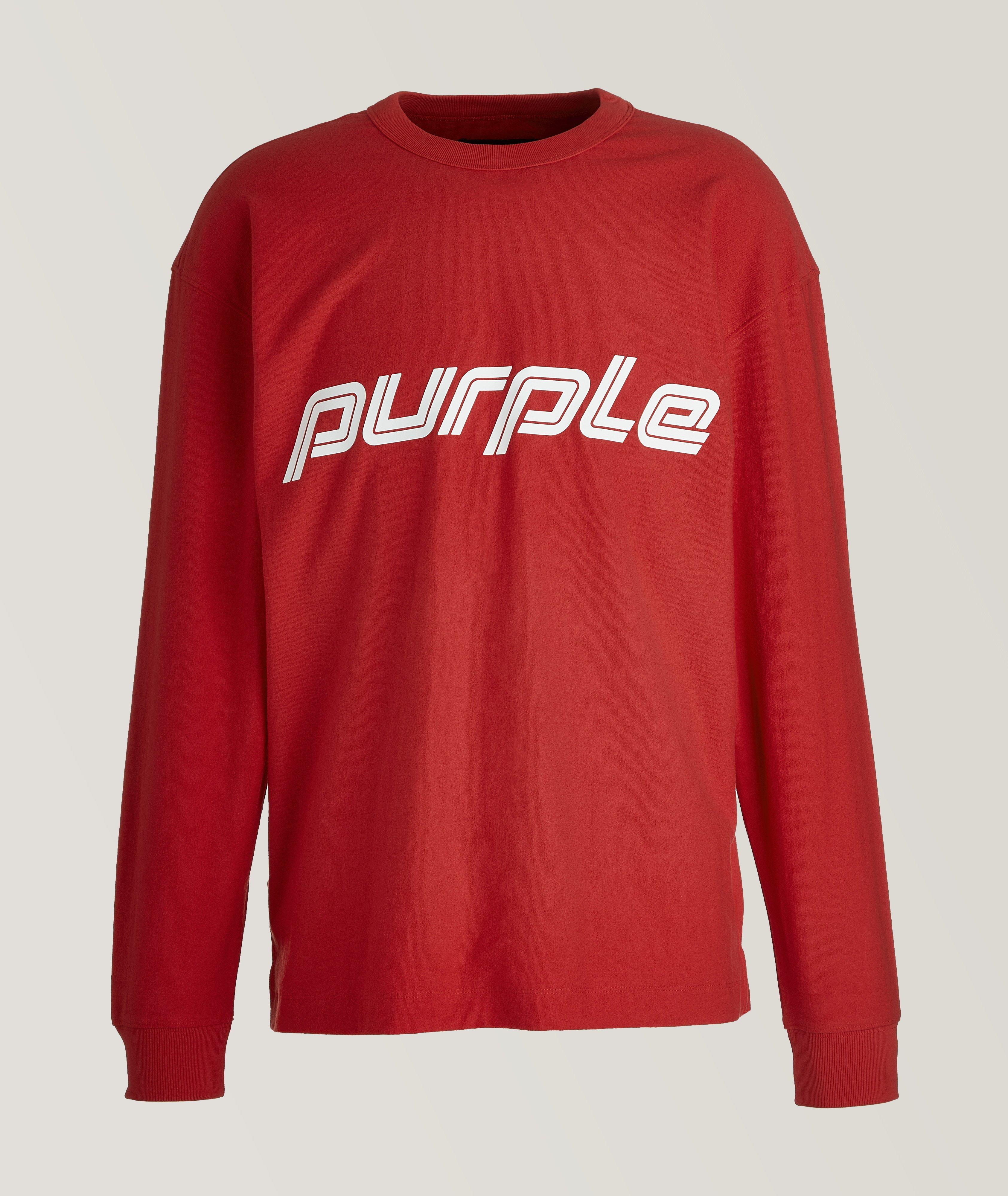 Logo Embroidered Cotton Sweatshirt image 0