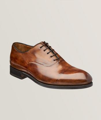 To Boot New York Burnished Leather Wingtip Oxfords | Dress Shoes