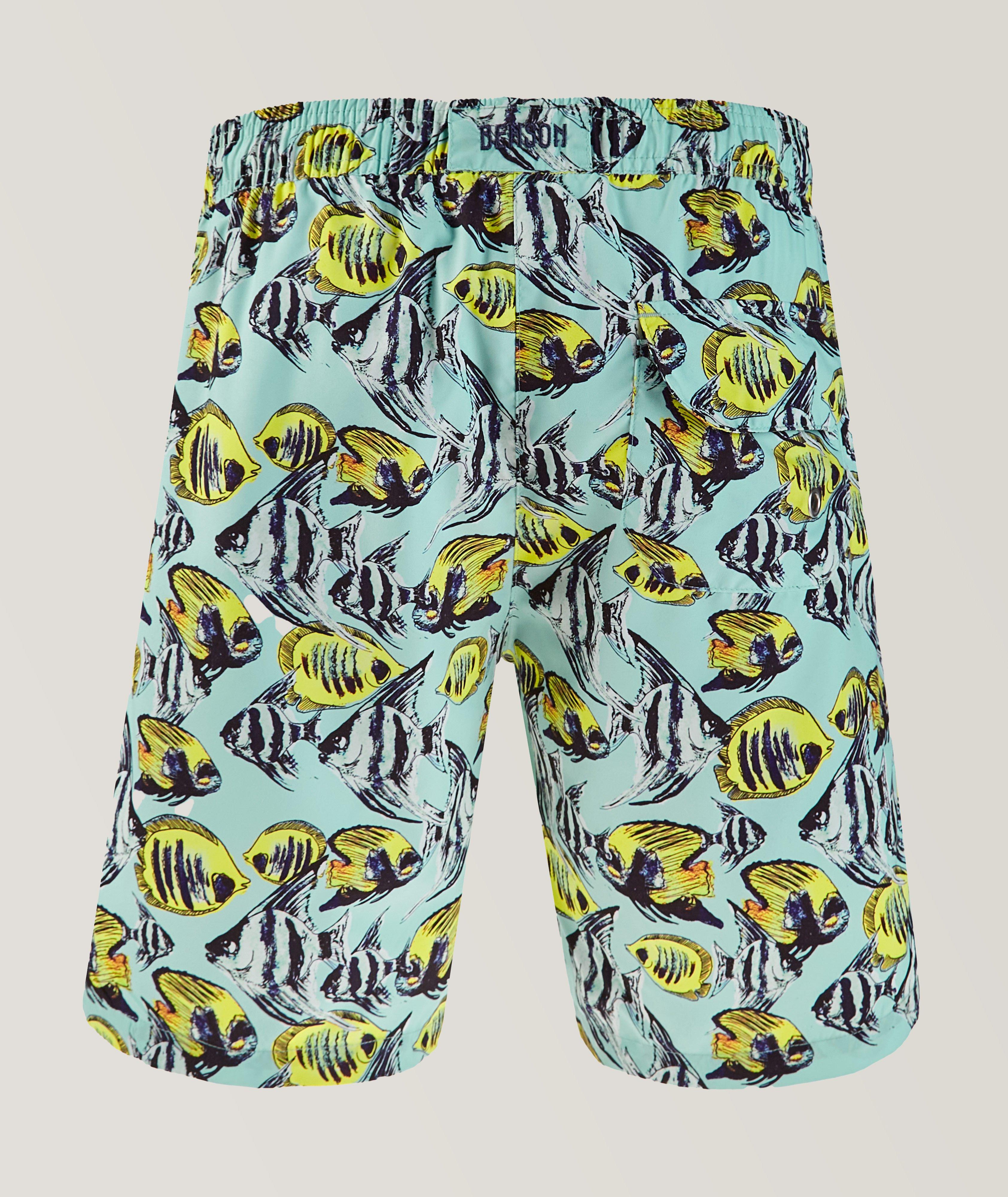 Fish Print Swim Trunk  image 1