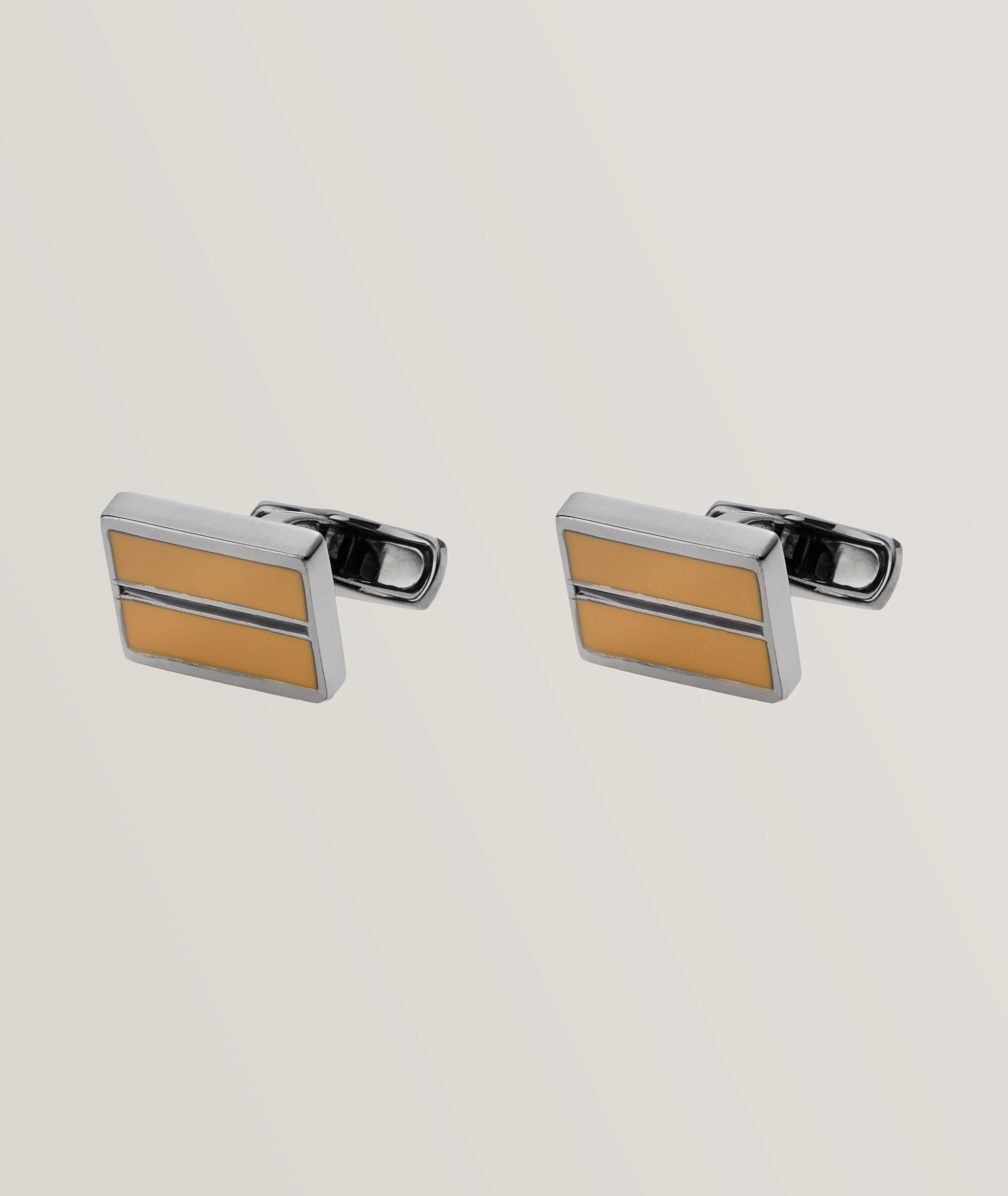 Enamel Plated Signifier Cufflinks image 0