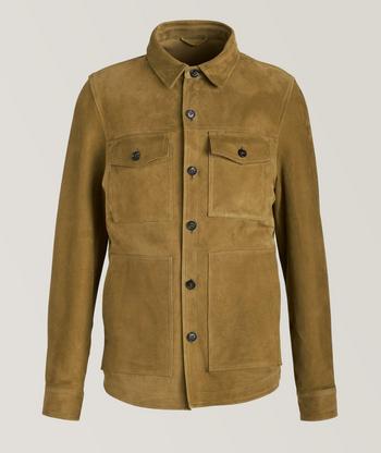 Tom ford suede on sale shirt