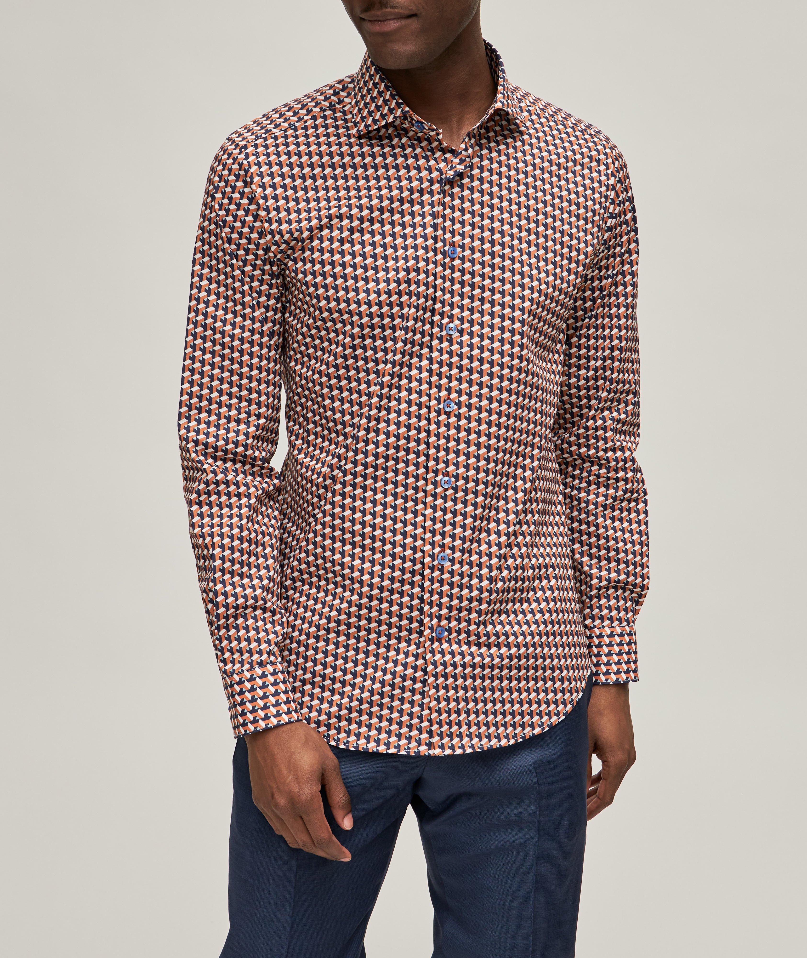 Geometric Dress Shirt image 1