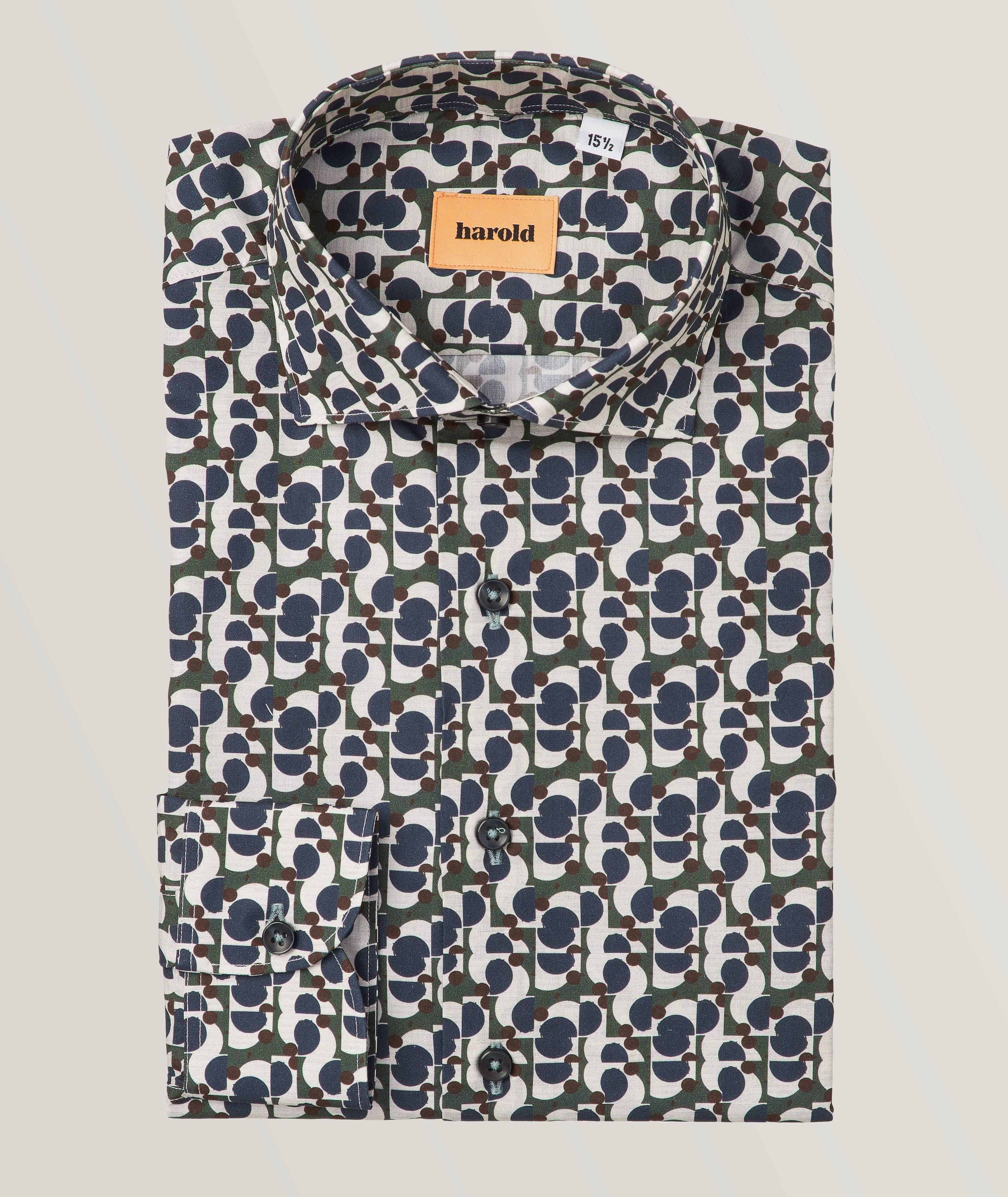 Geometric Dress Shirt image 0