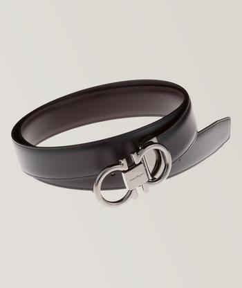 FERRAGAMO Woven Leather Casual Belt