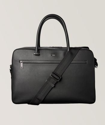 Black Monogrammed briefcase Moschino - Vitkac Italy