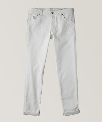 P001 Distressed Western Skinny Jeans