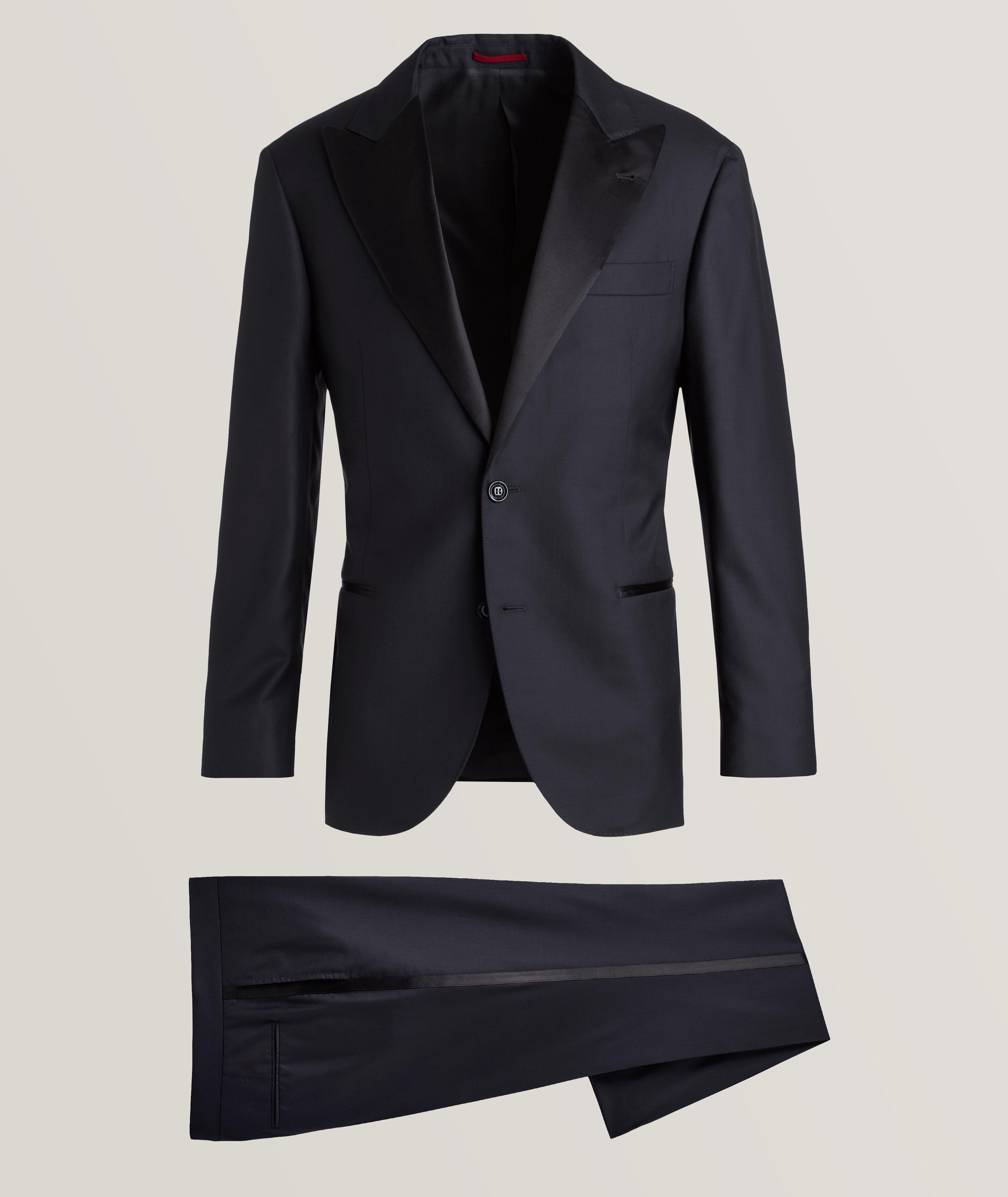 Slim Fit Virgin Wool Silk Tuxedo