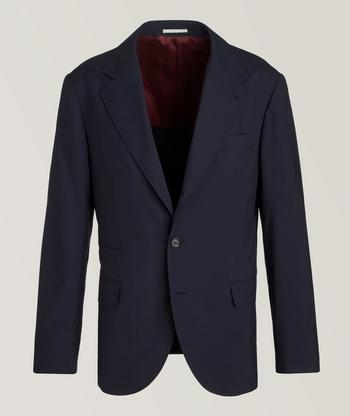 Brunello Cucinelli Virgin Wool-Silk Unstructured Sport