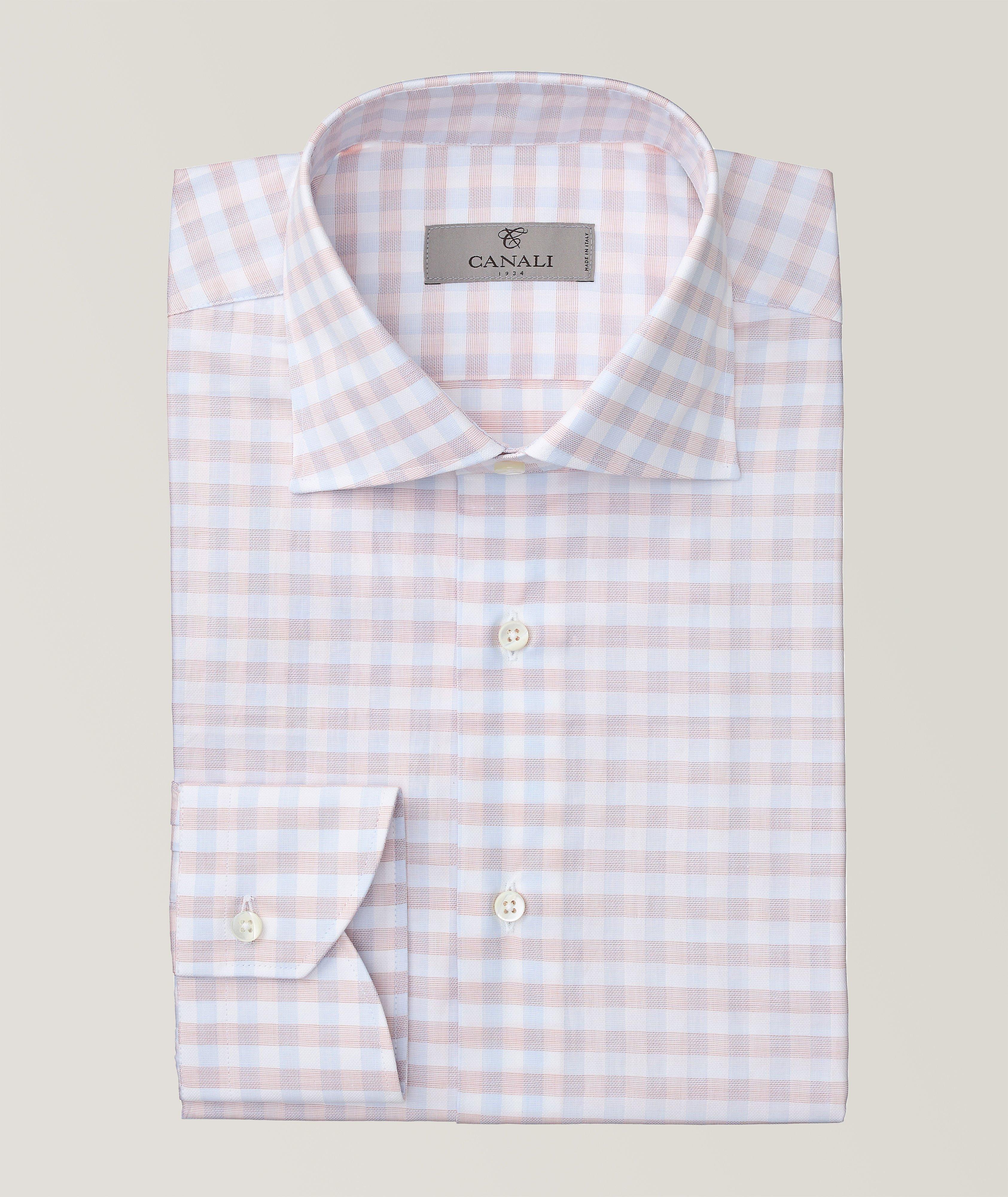 Contemporary-Fit Gingham Cotton Shirt image 0