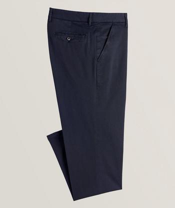 Moncler Sportivo Pleated Cotton-Blend Pants, Pants