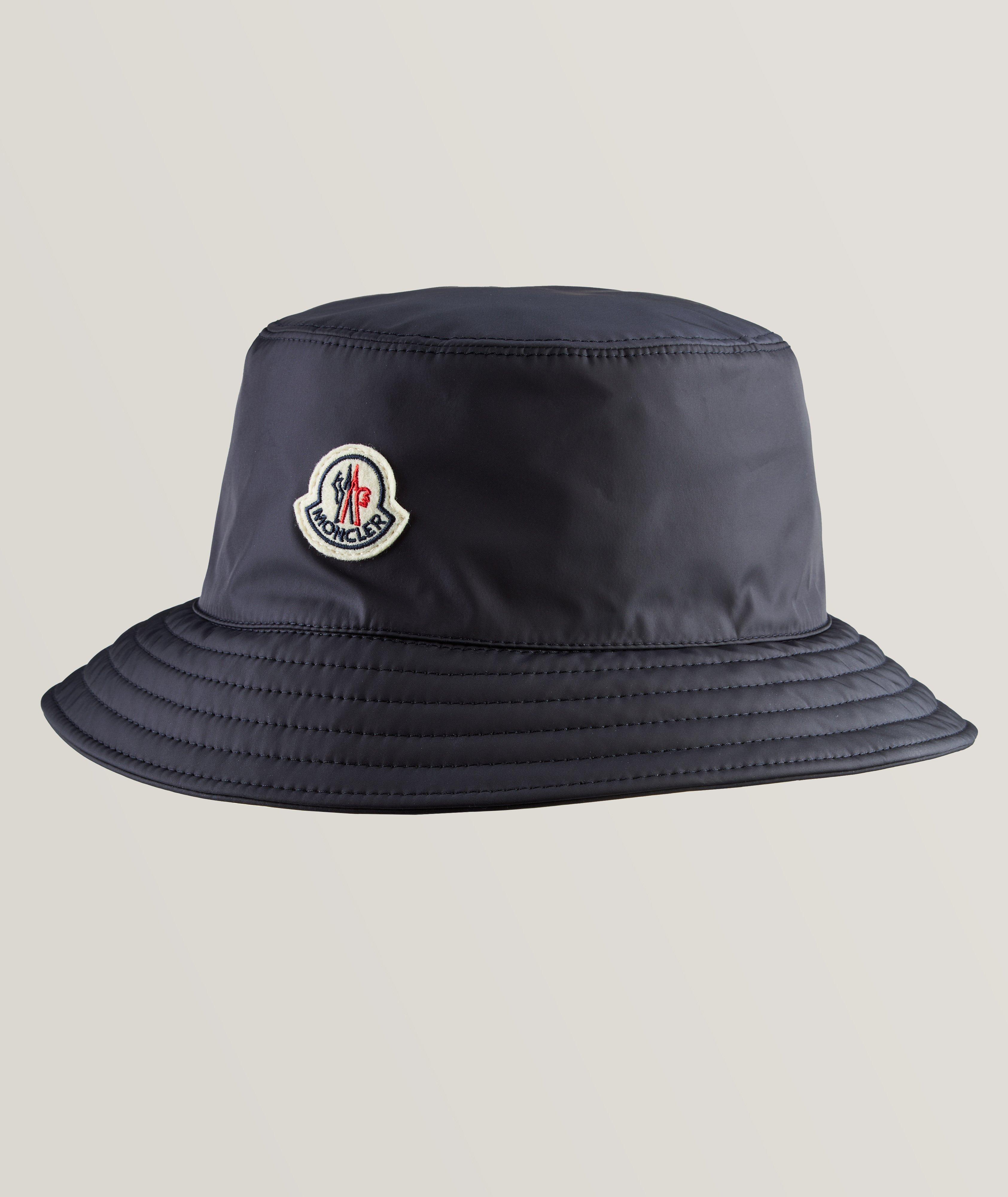 Nylon Logo Bucket Hat