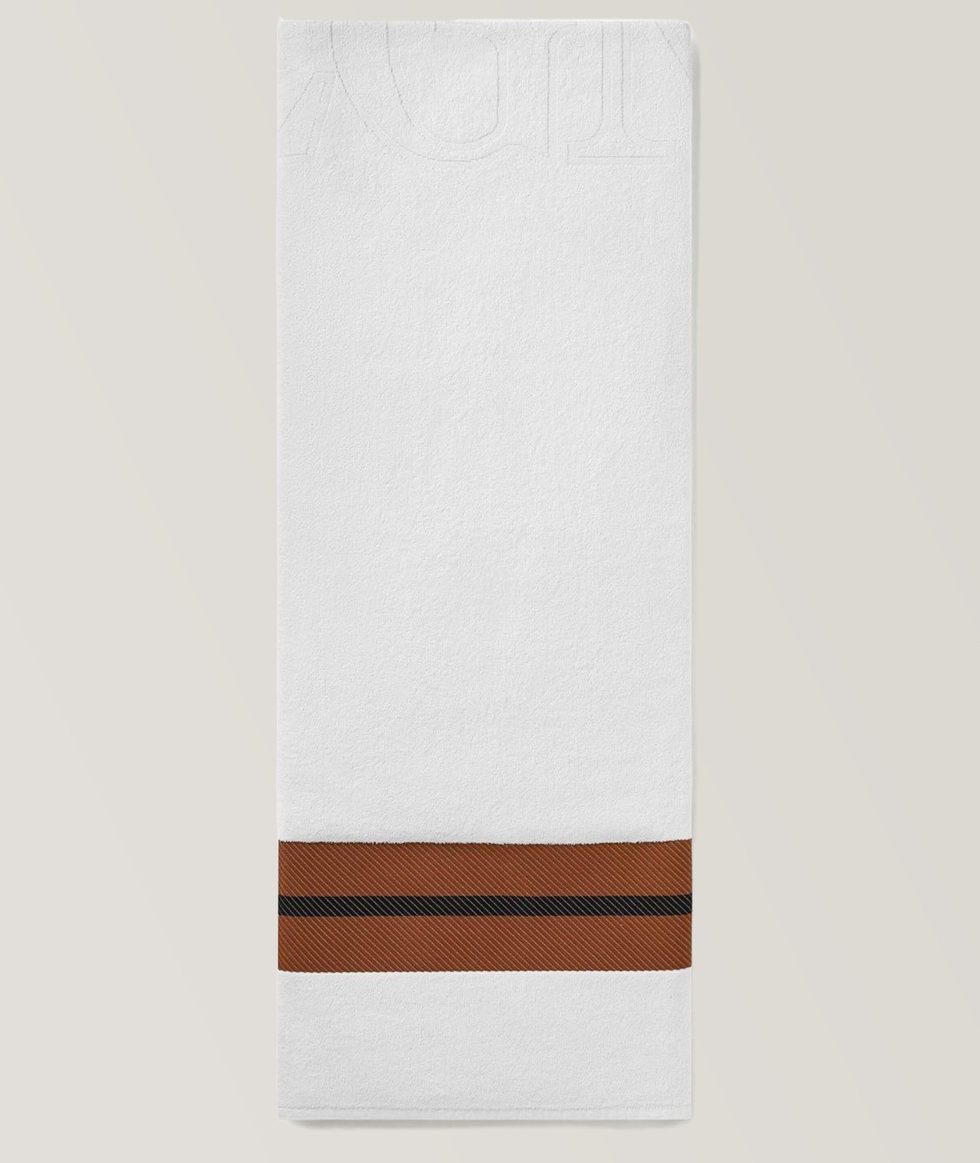 Vicuna Stripe Cotton Beach Towel