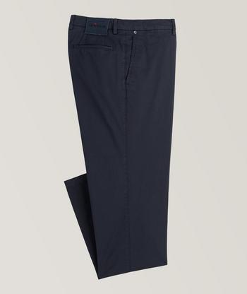 Kiton Solid Wool Tuxedo Pants, Dress Pants